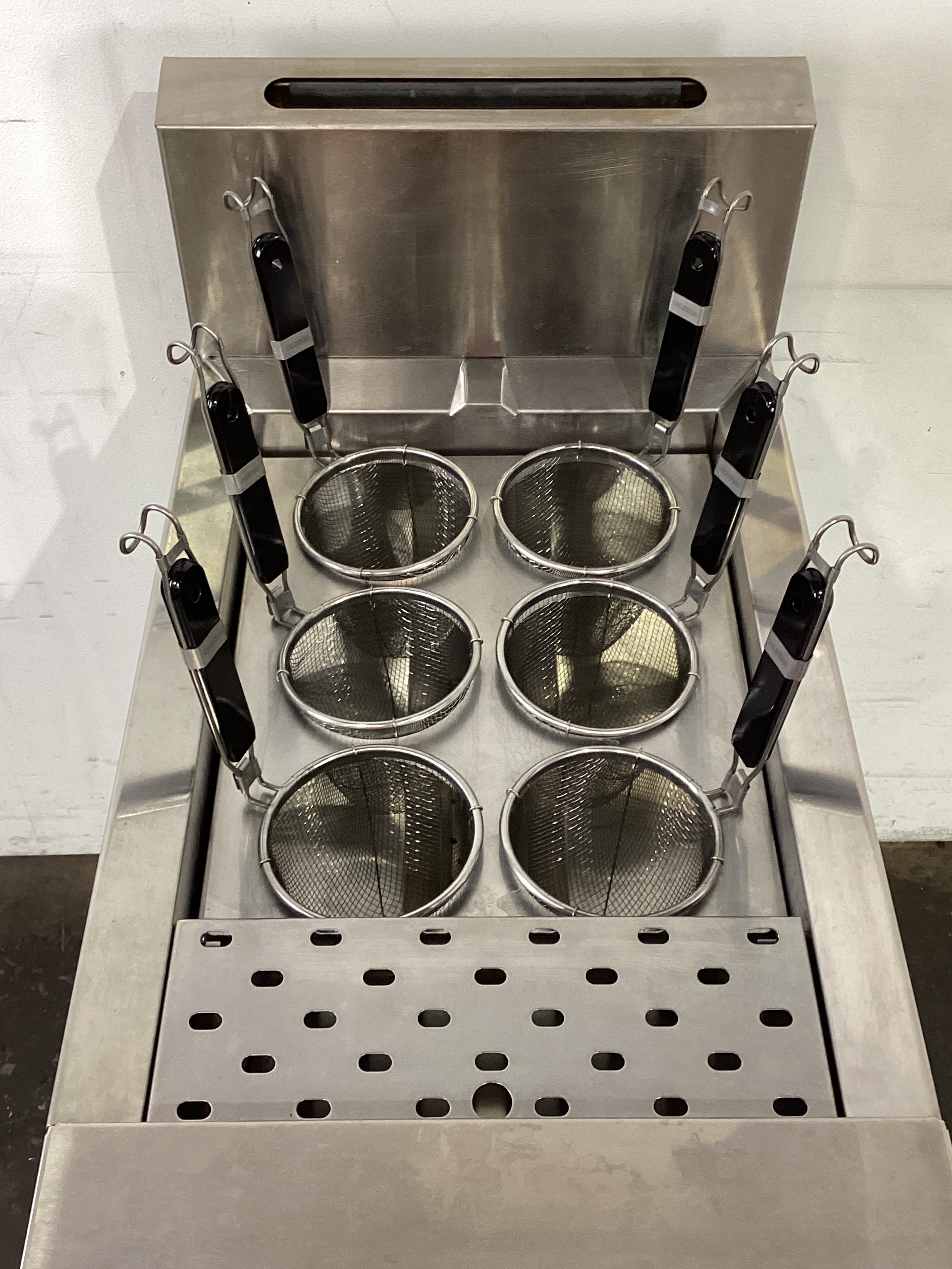 Luus NC-45-NAT Basket Noodle Cooker - 864998