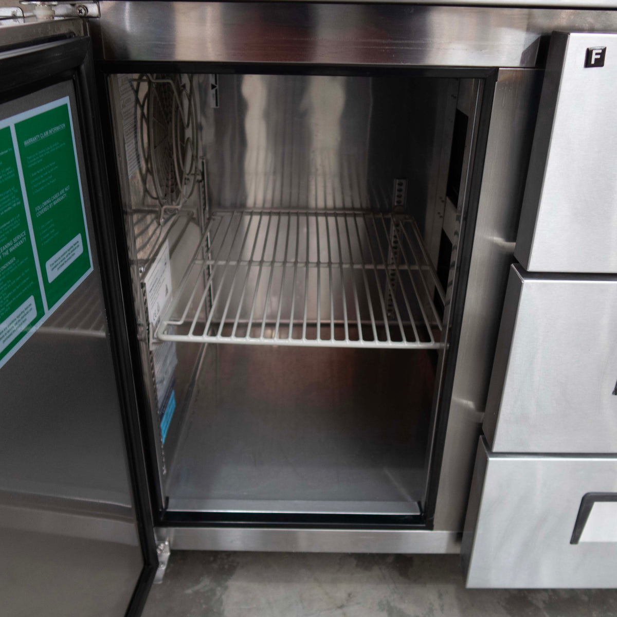 Turbo Air KUF12-3D Underbench Freezer - 865166