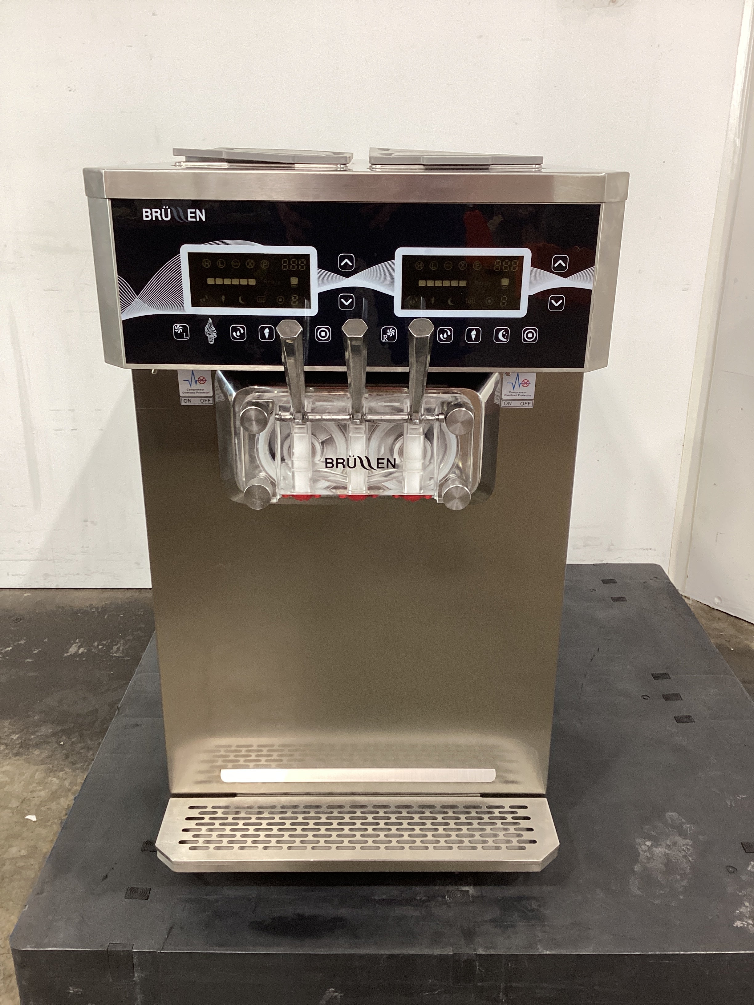 Brullen i26 Pro Twin Ice Cream Machine - 867132