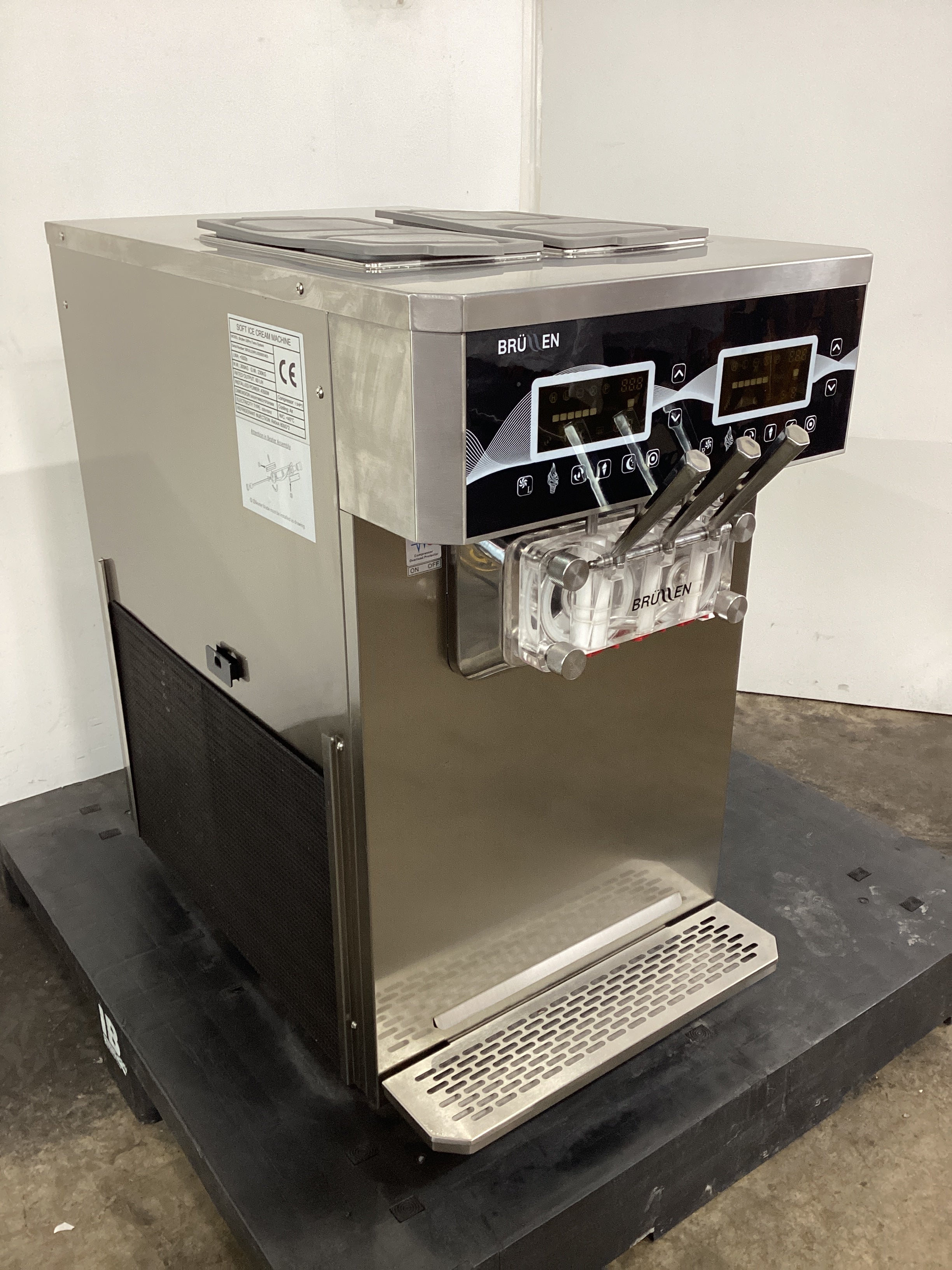 Brullen i26 Pro Twins Ice Cream Machine - 870973