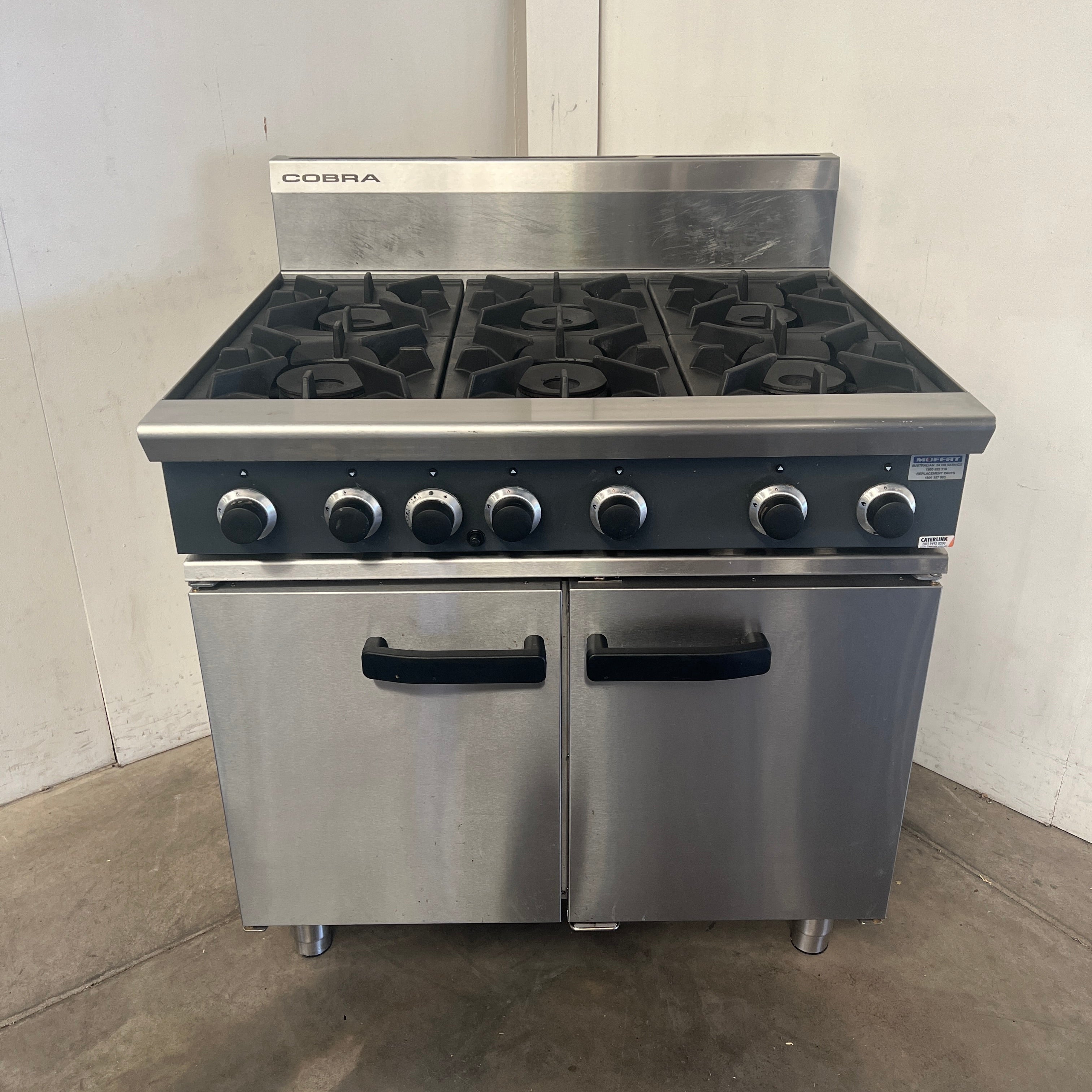 Cobra CR9DF 6 Burner Range Oven - 871028