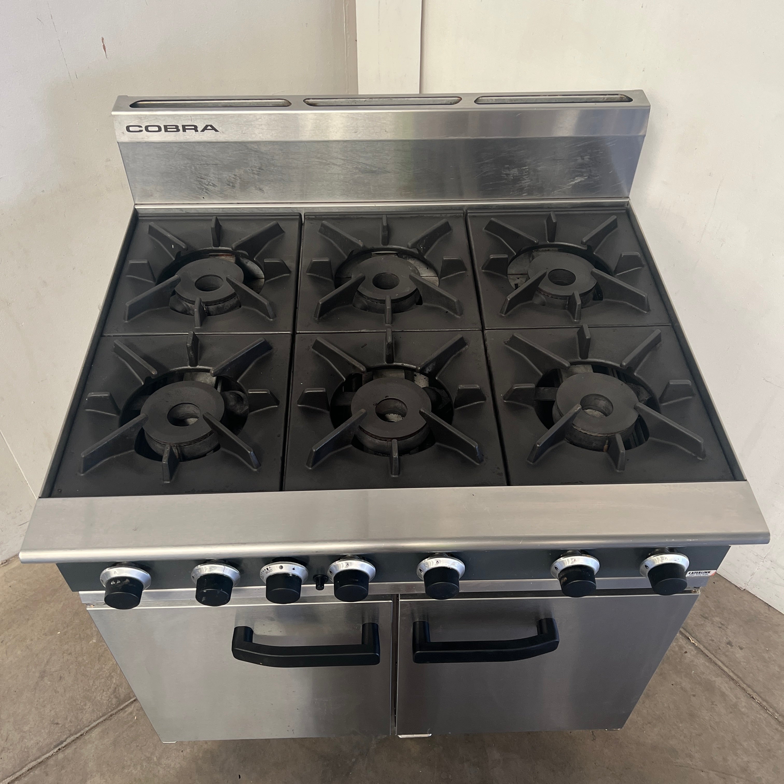 Cobra CR9DF 6 Burner Range Oven - 871028