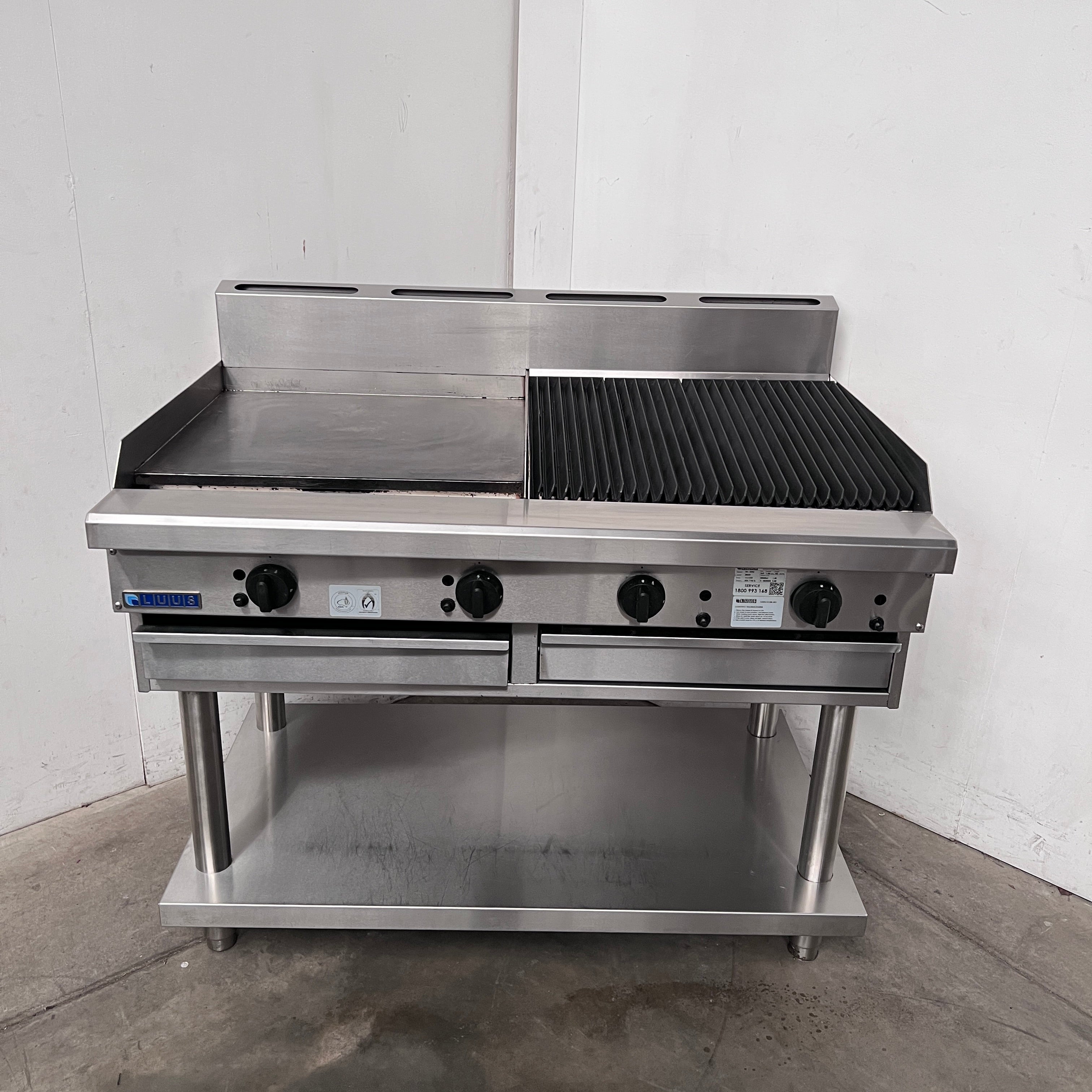 Luus CS-6P6C Chargrill/Griddle - 871640