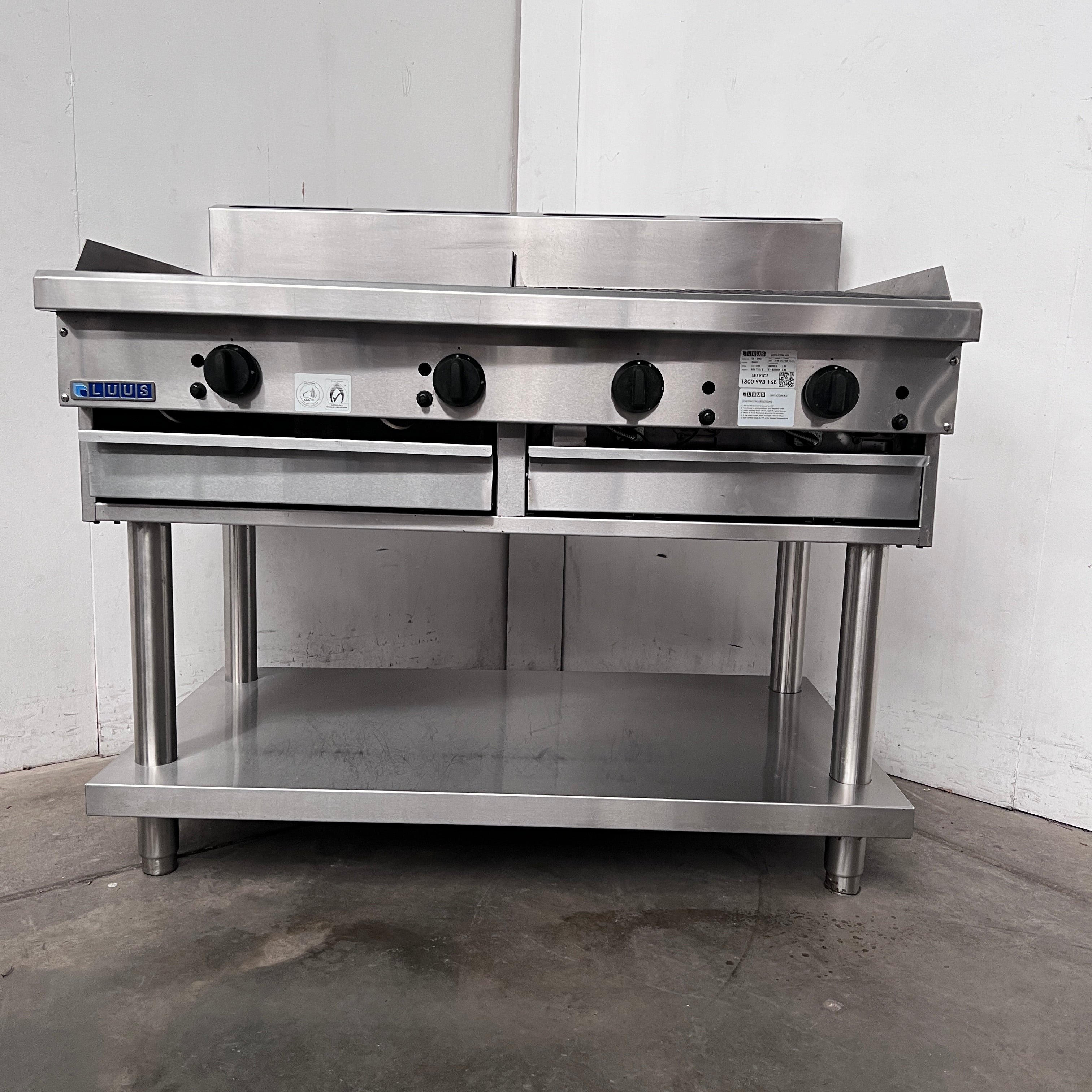 Luus CS-6P6C Chargrill/Griddle - 871640