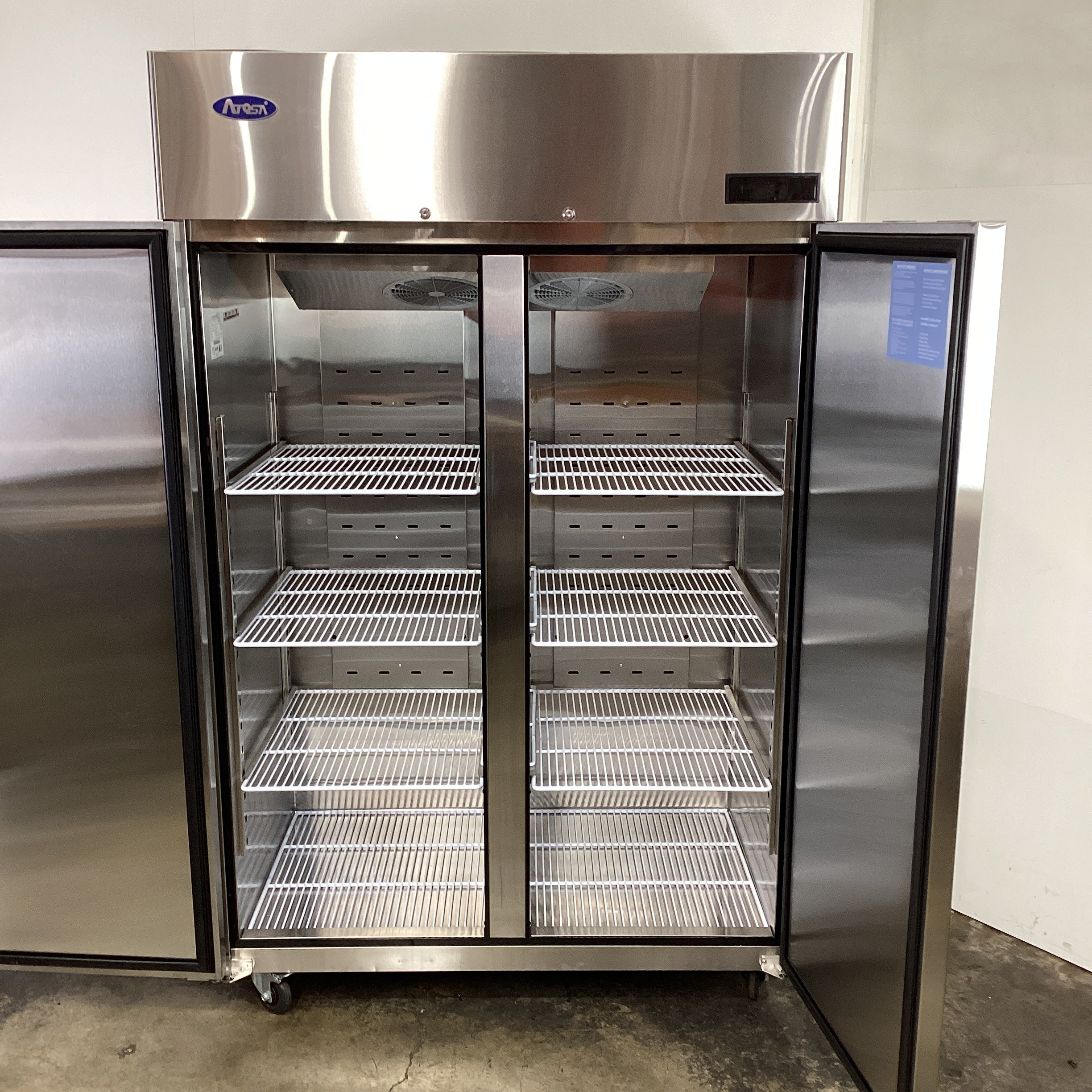 Atosa MBF8005GR 2 Solid Door Fridge - 876320