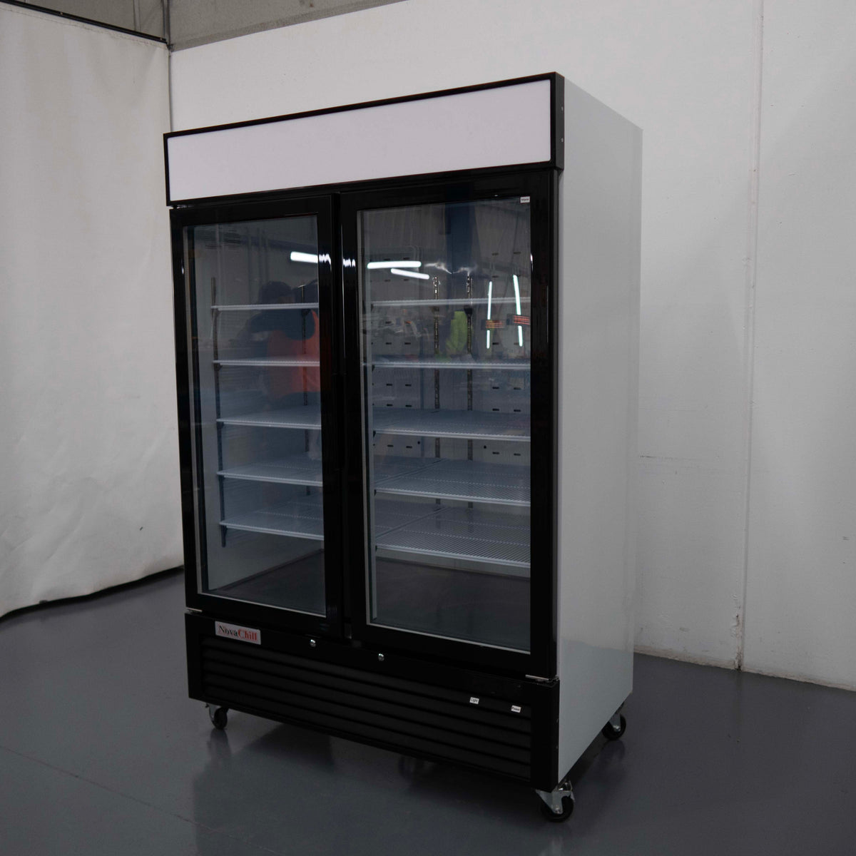 Novachill SM1300GF Upright Display Fridge - 881829