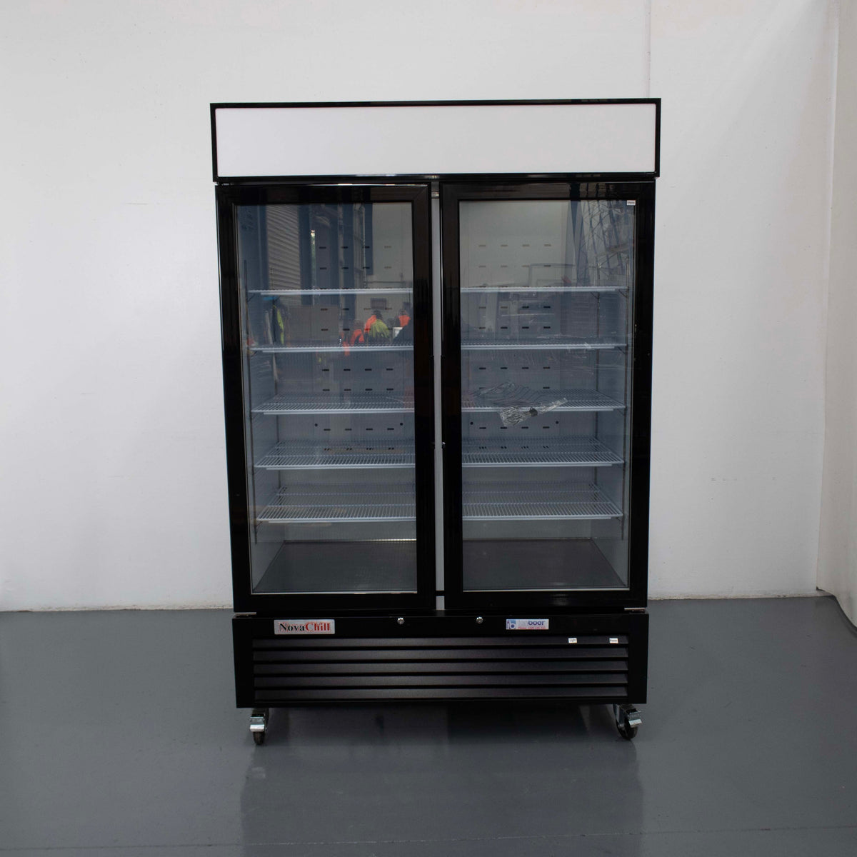 Novachill SM1300GF Upright Display Fridge - 881830