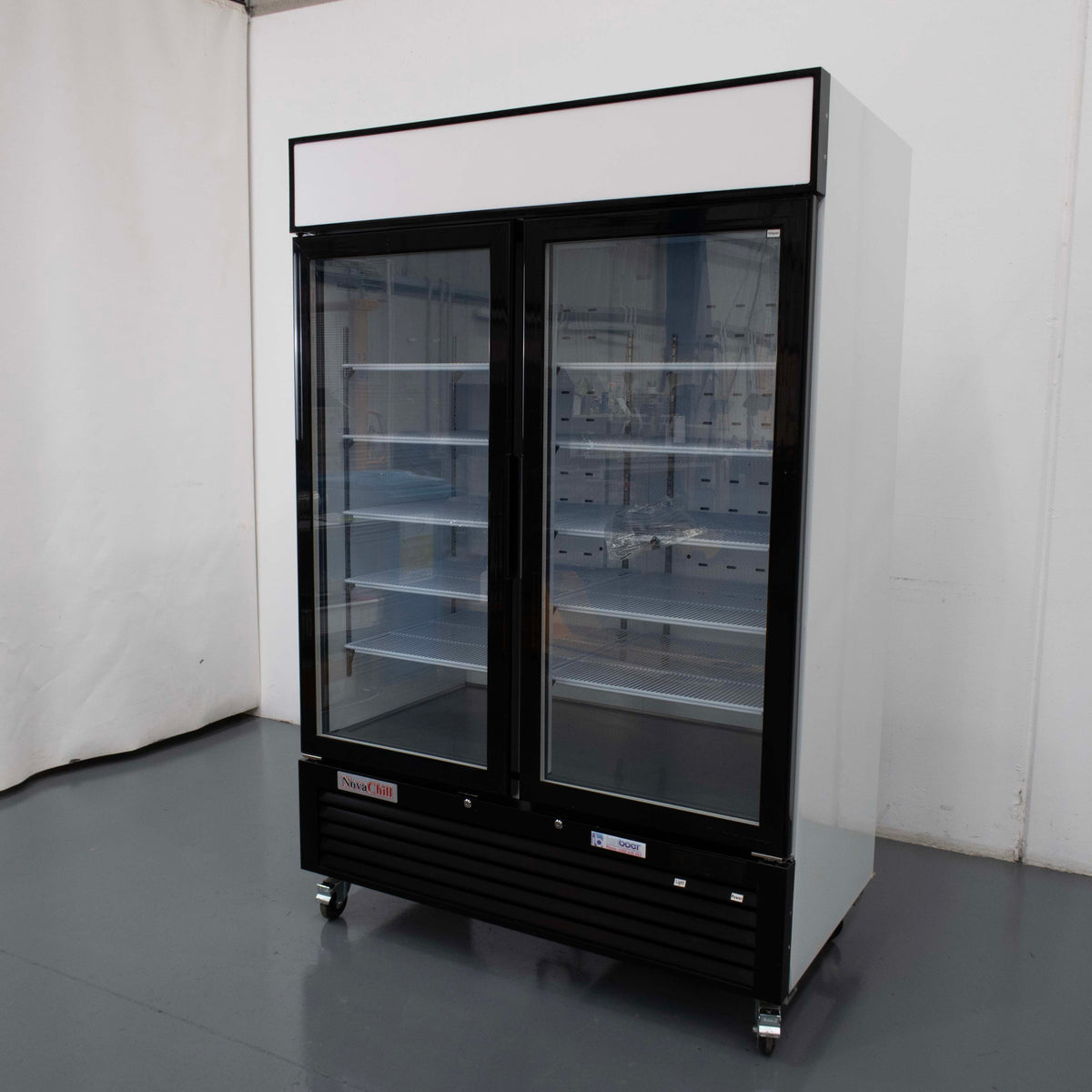 Novachill SM1300GF Upright Display Fridge - 881830
