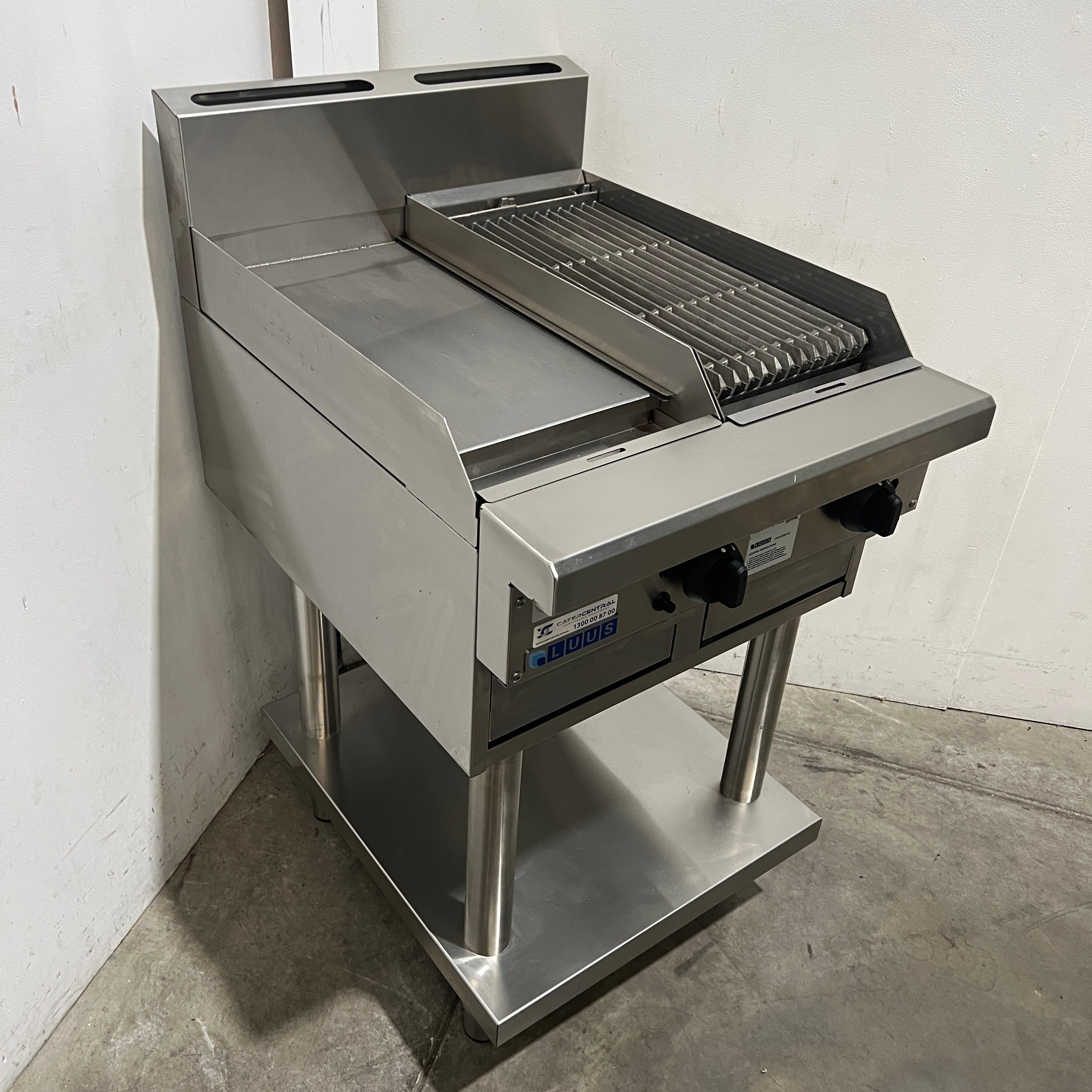 Luus CS-3P3C Griddle + Char Grill - 888481