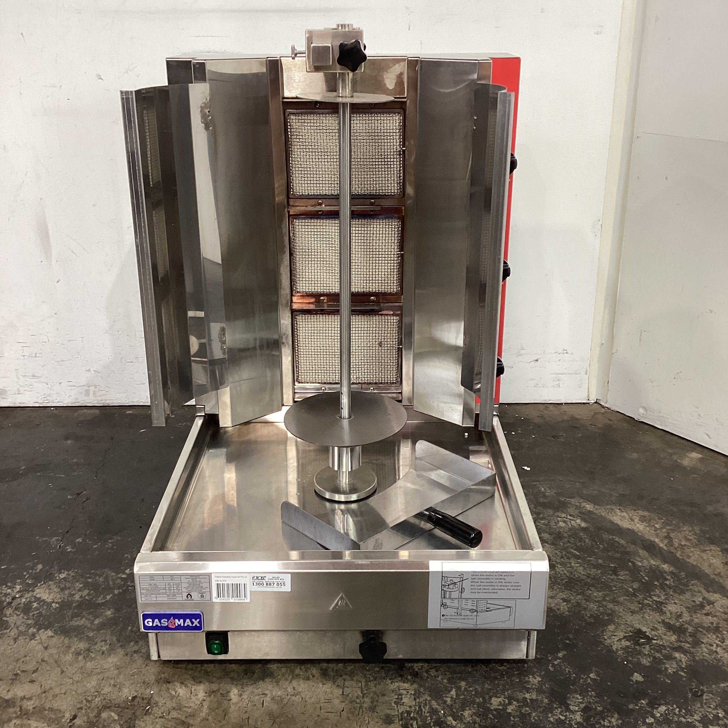 GasMax KB-3LPG Kebab Machine - 888567