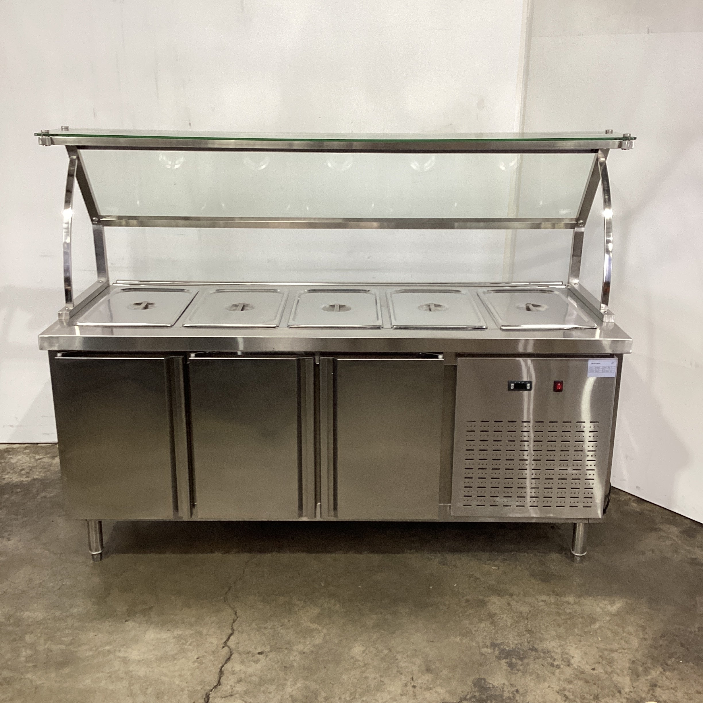 Federal BS5C Buffet Servery + Canopy - 890678
