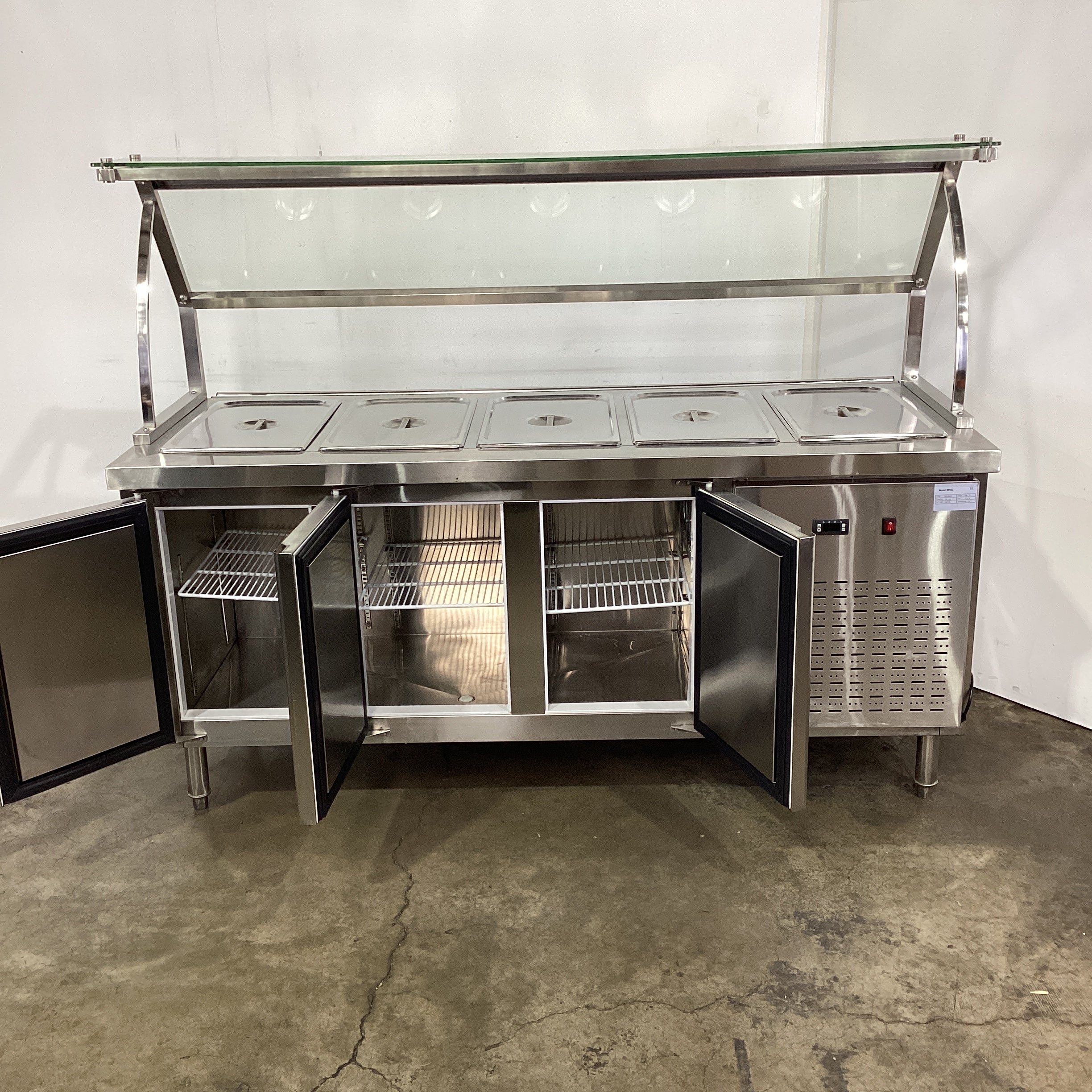 Federal BS5C Buffet Servery + Canopy - 890678