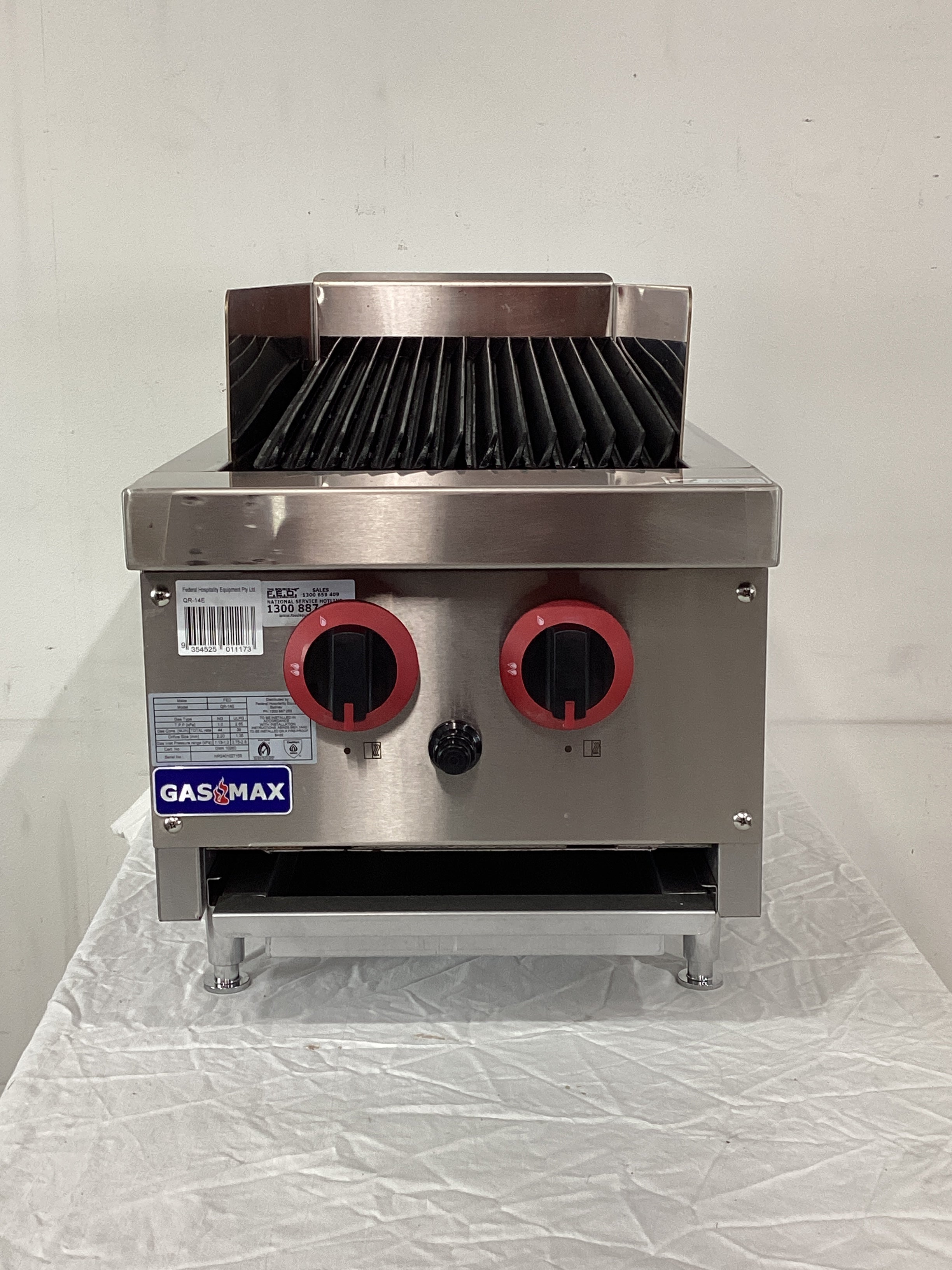 Gasmax QR-14E Char Grill - 890971