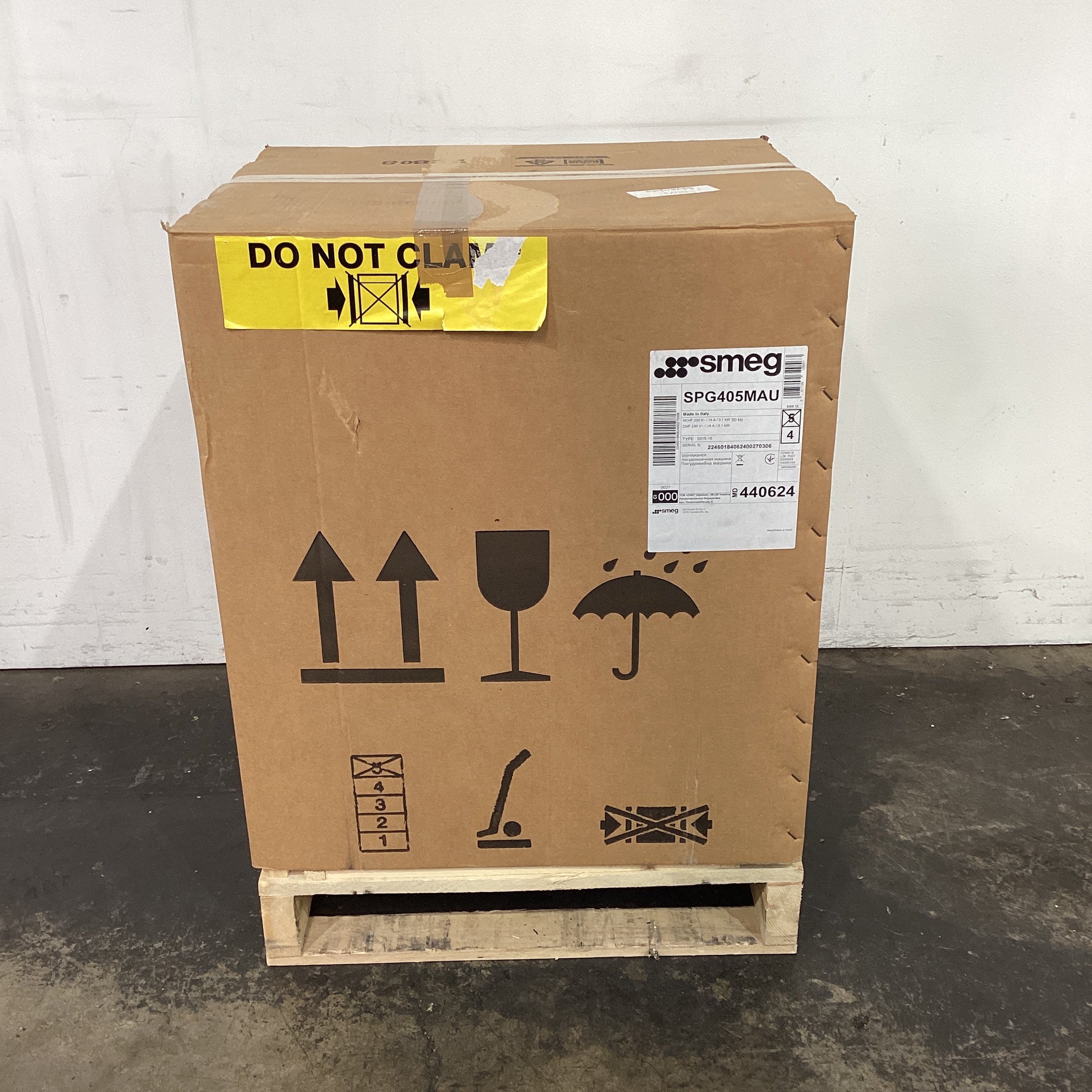 Smeg SPG405MAU Glasswasher - 891424