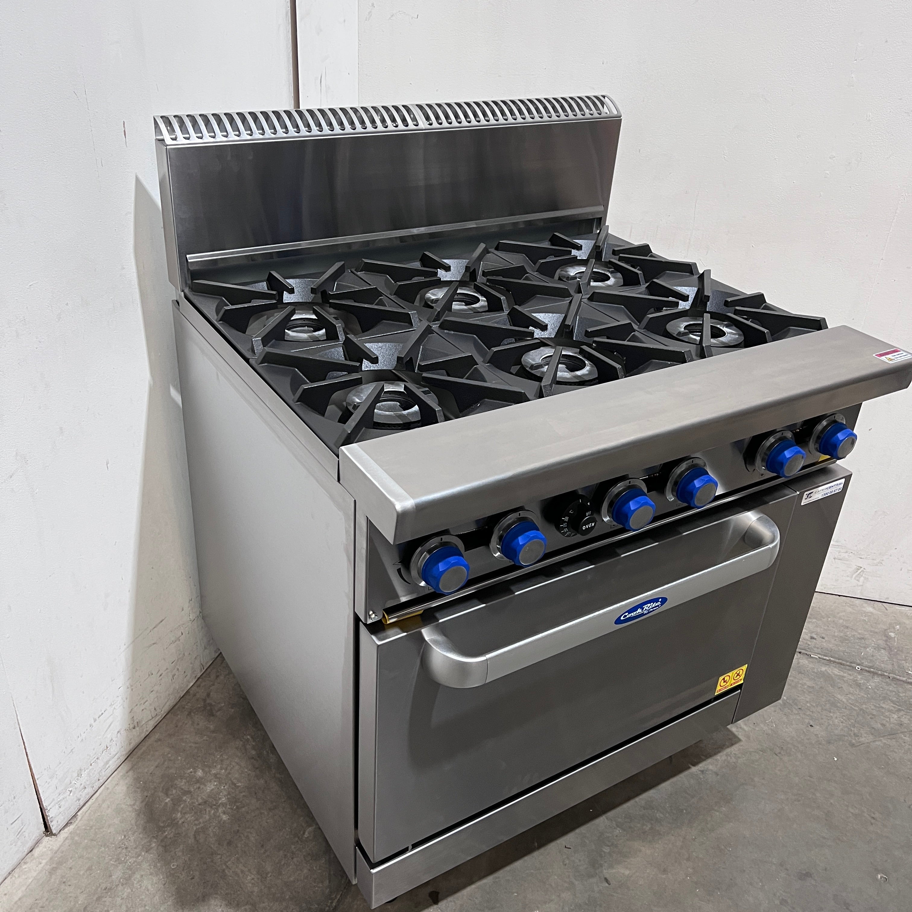 Cookrite AT80G6B-O 6 Range Oven - 891895