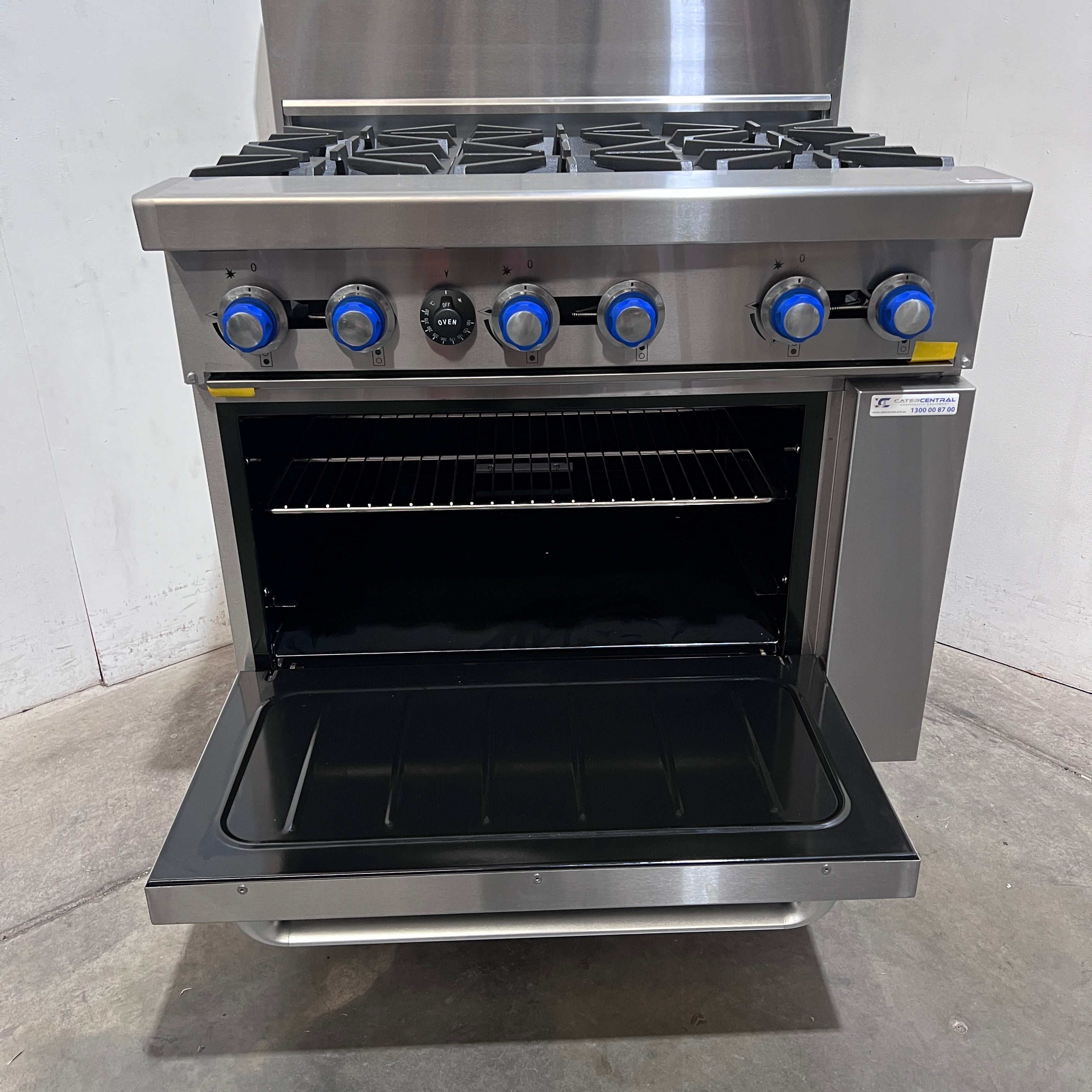 Cookrite AT80G6B-O 6 Range Oven - 891895