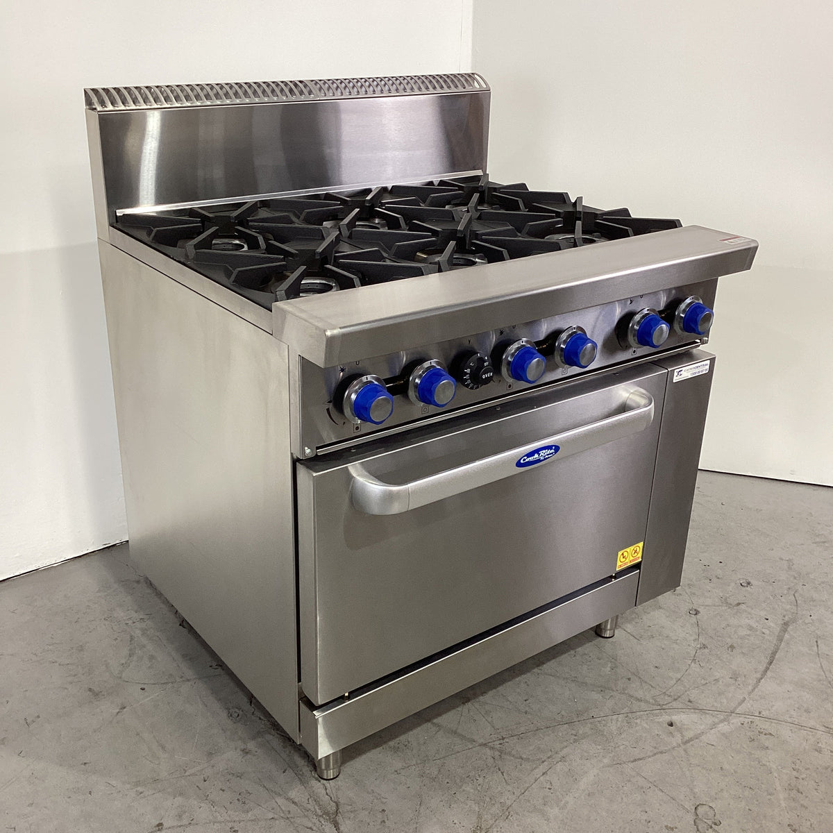 Cookrite AT80G6B-O 6 Range Oven - 891895