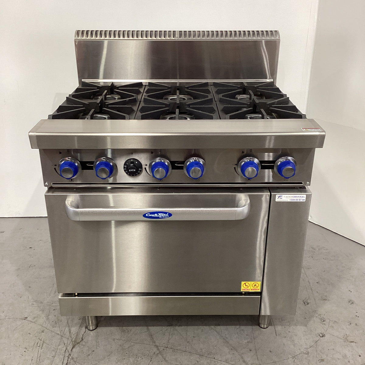 Cookrite AT80G6B-O 6 Range Oven - 891895