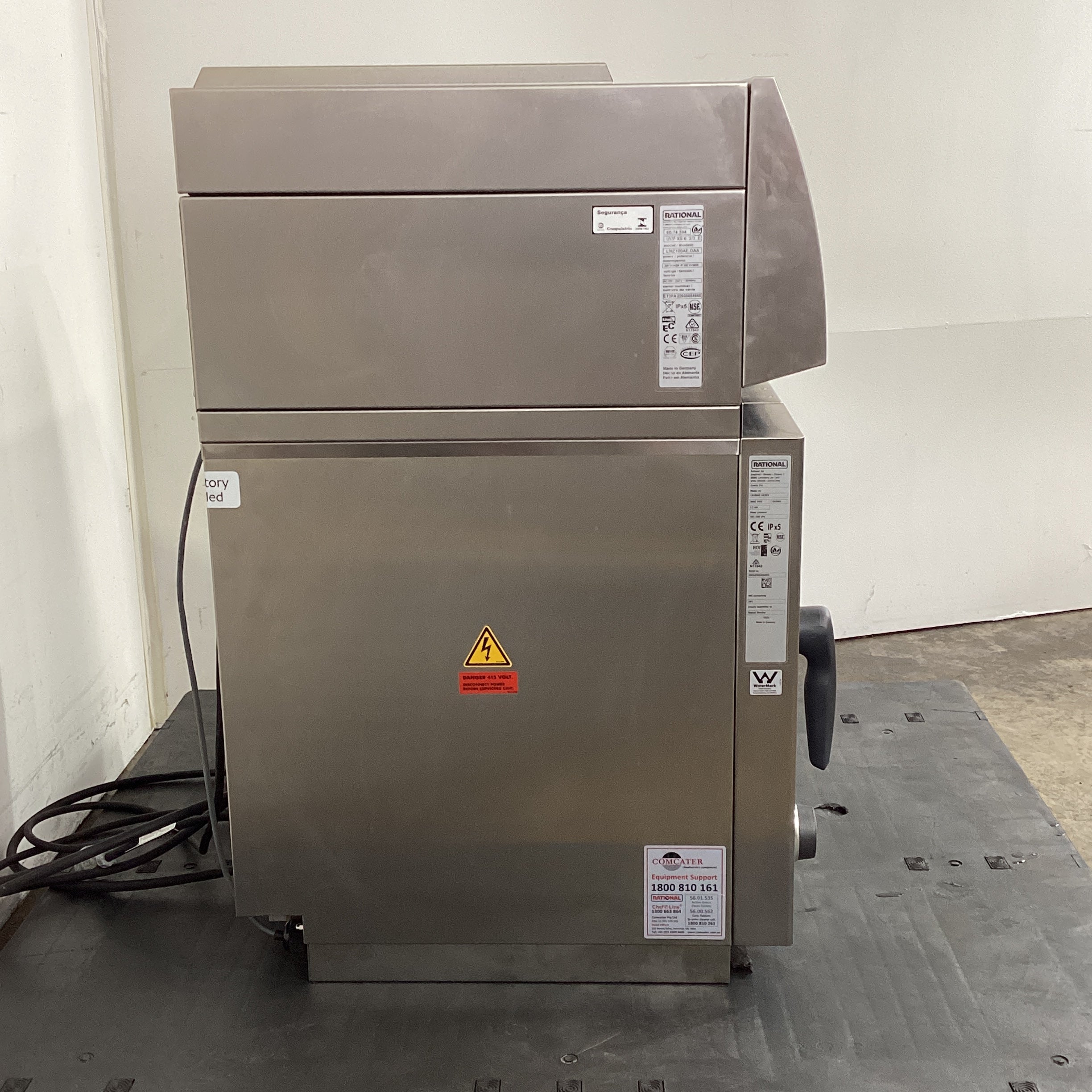 Rational CMP-XS-623 Combi Oven + Ultravent Canopy - 893555