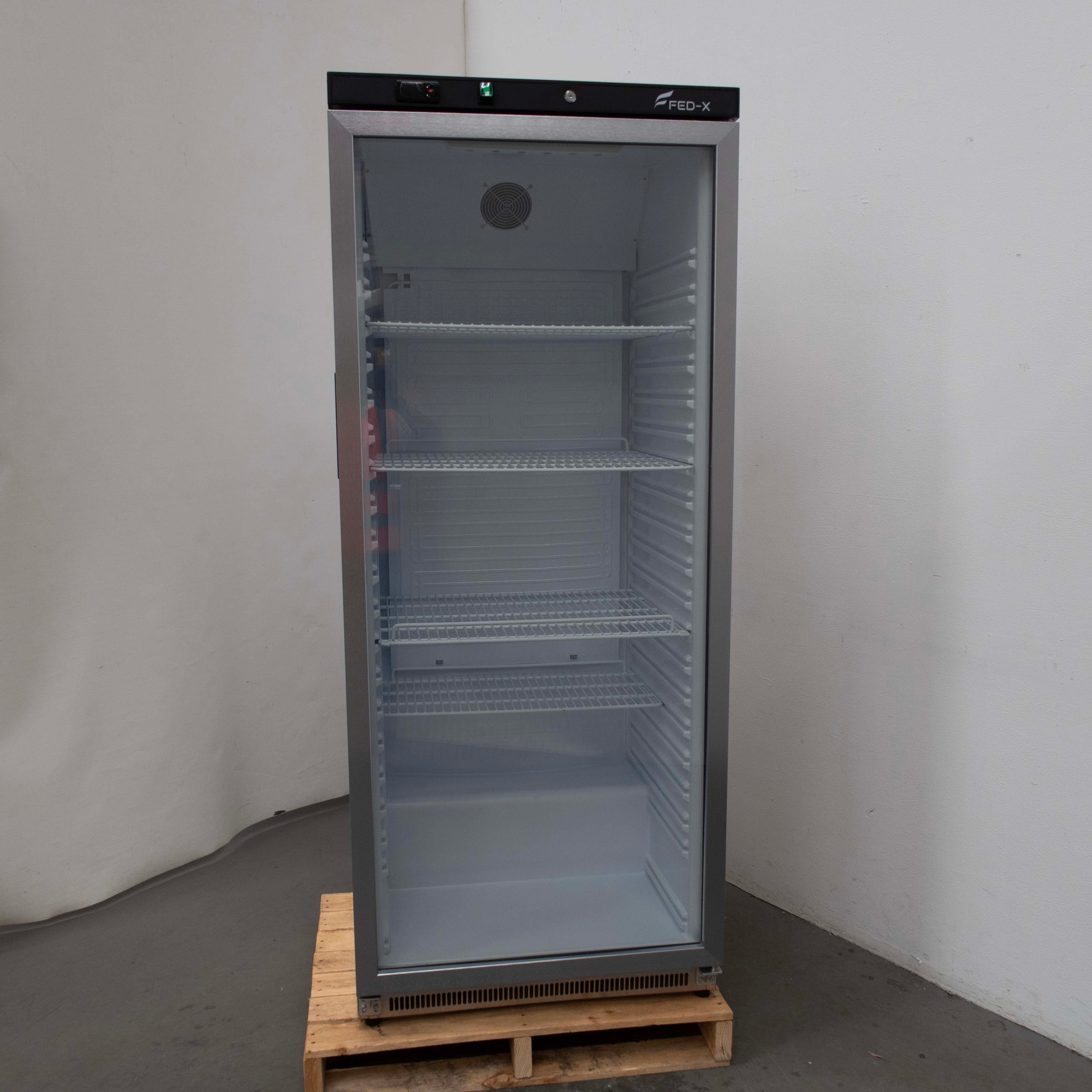 FED-X XR600SG Upright Display Fridge - 900936