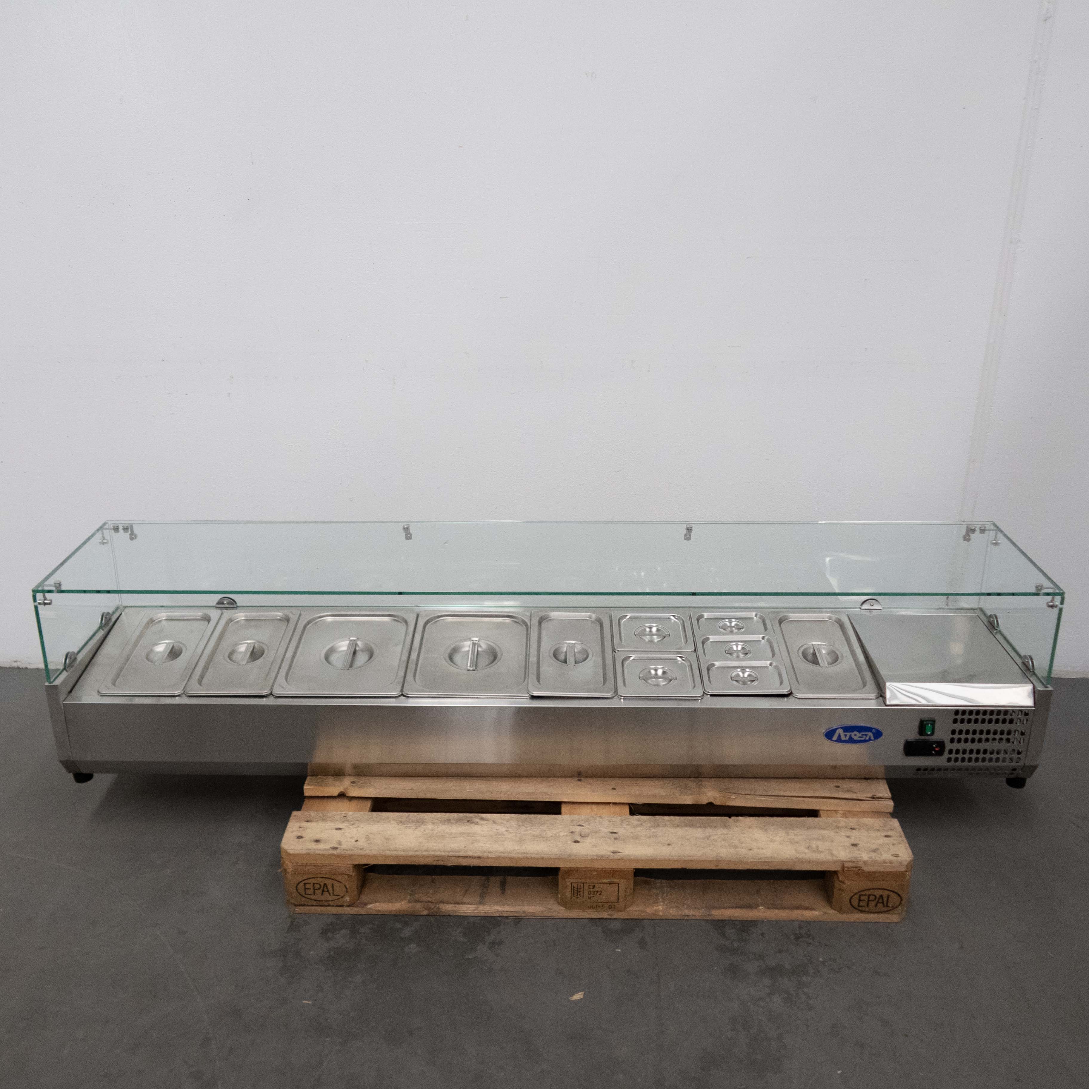 Atosa ESL3890 Sandwich Prep Fridge - 907769