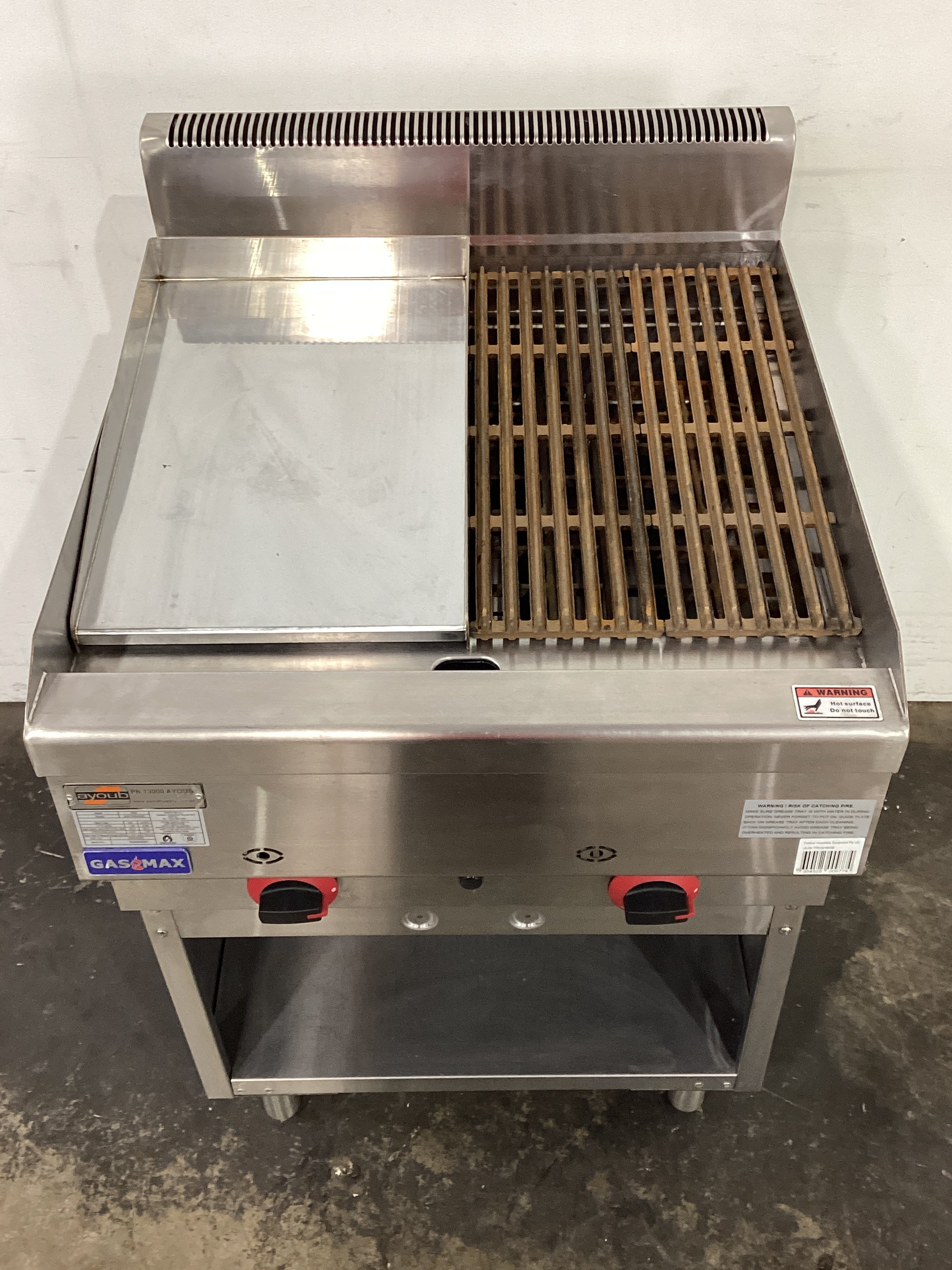Gasmax JUS-TRGH60 Griddle + Stand - 907932