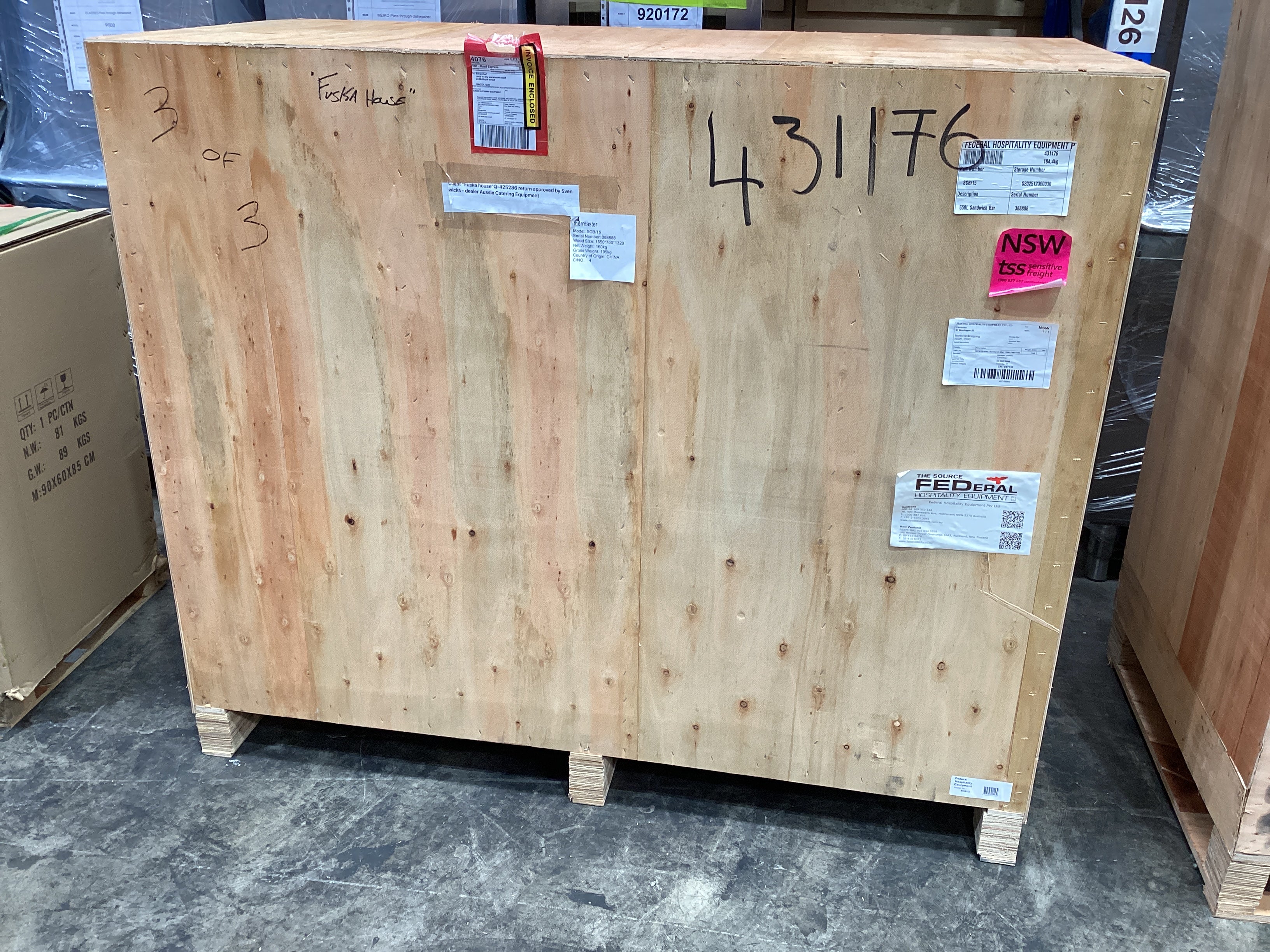 Thermaster SCB/15 Sandwich Prep Fridge - 914644