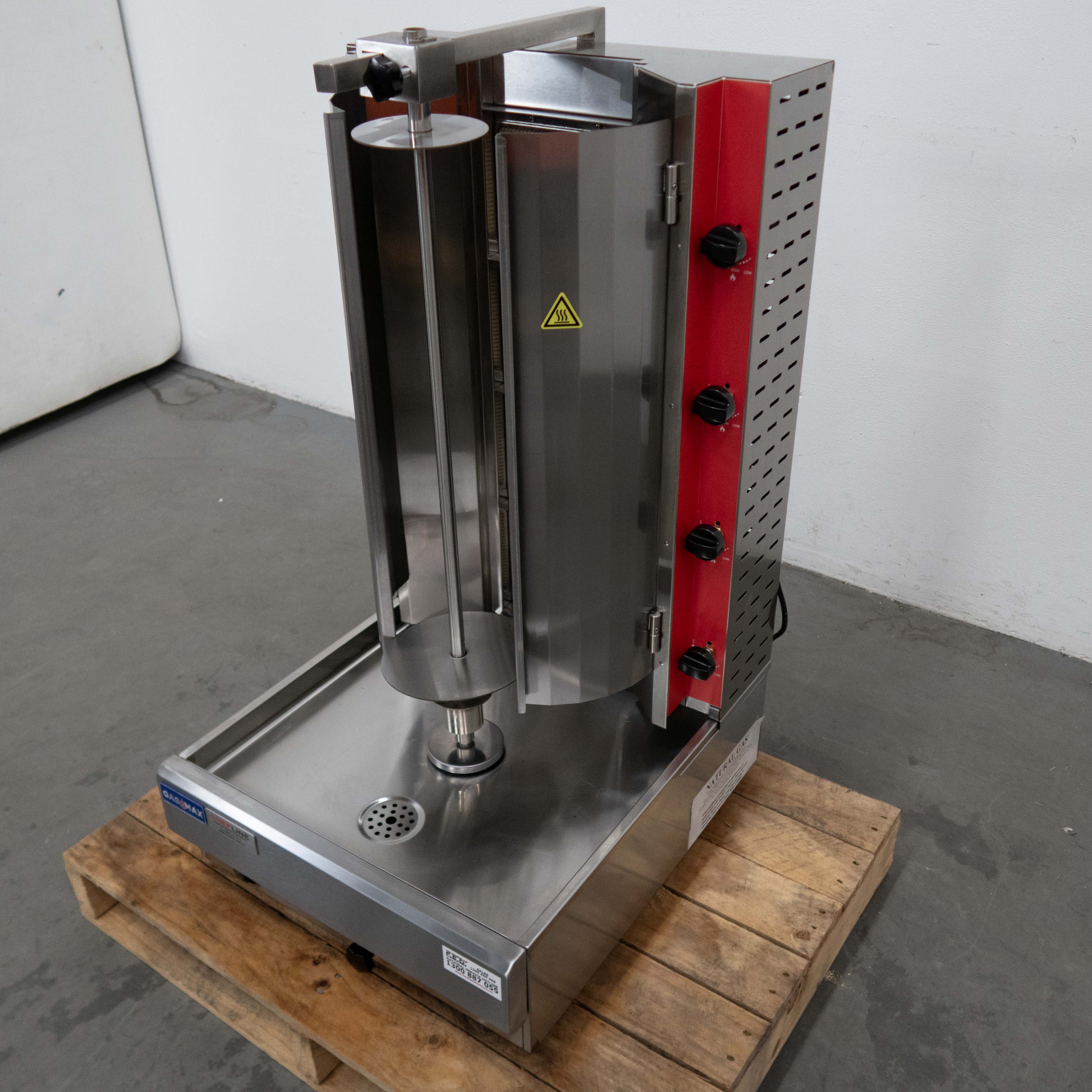 GasMax KB-4 4 Burner Kebab Machine - 916297