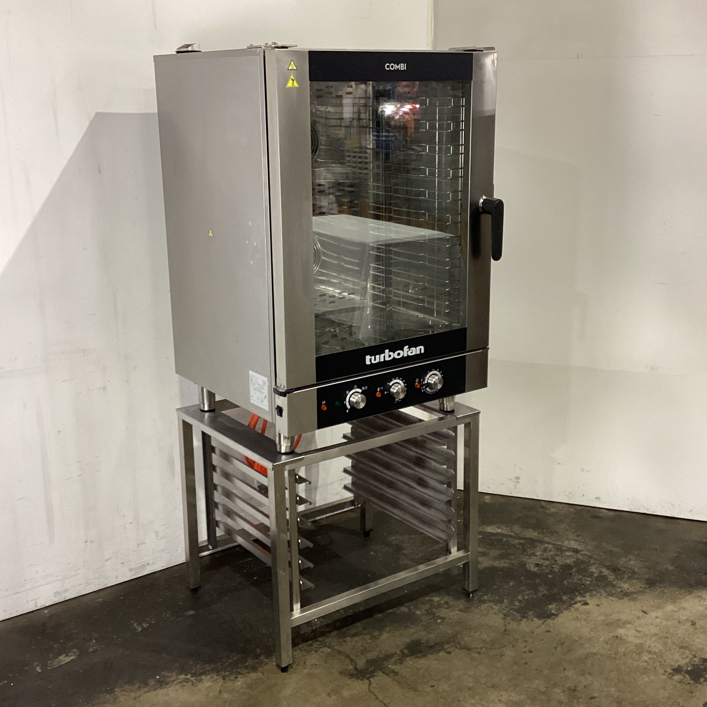 Turbofan EC40M10 Combi Oven + Stand - 917861