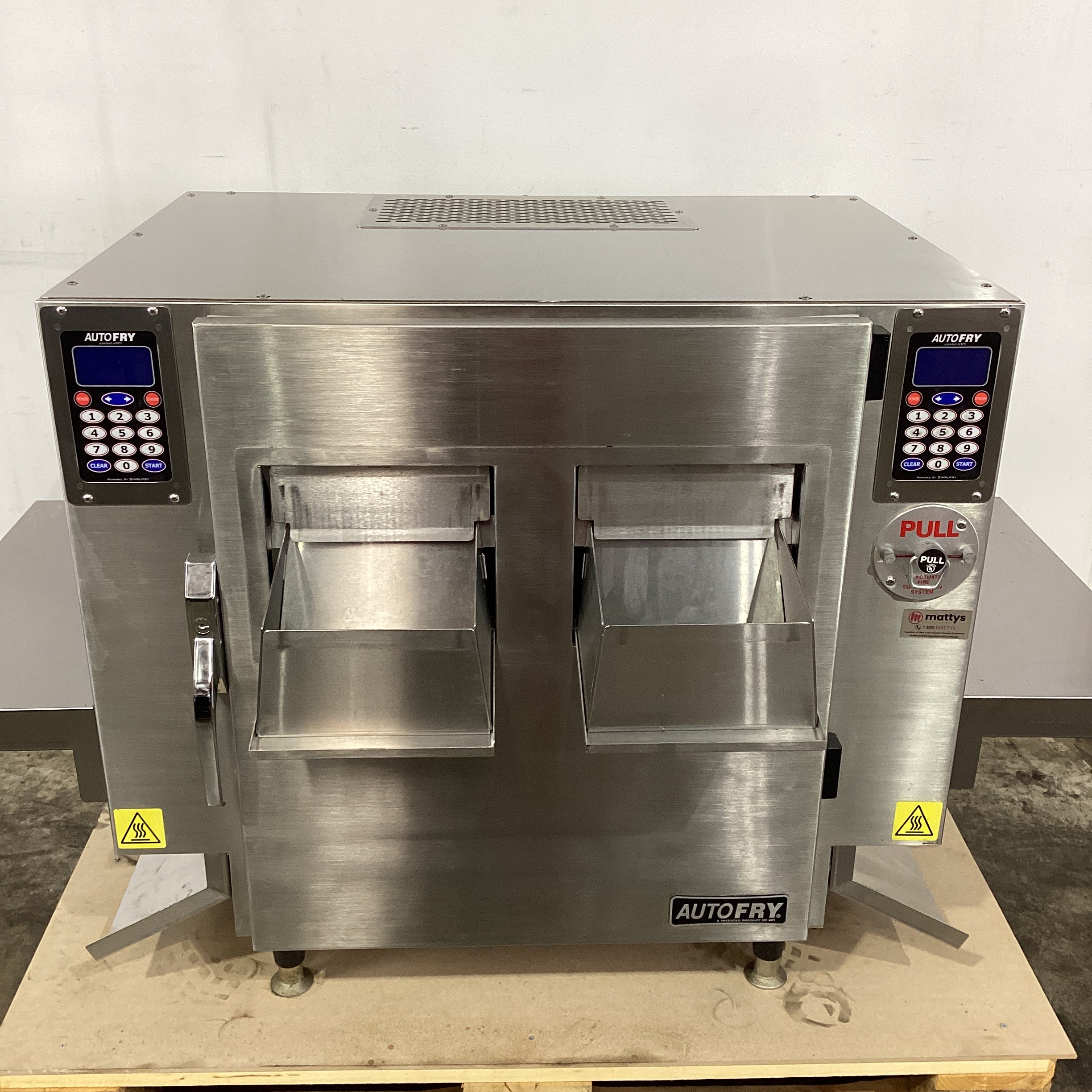 Autofry MTI-40C Auto Fryer + 2x Roband Heat Lamps - 920432
