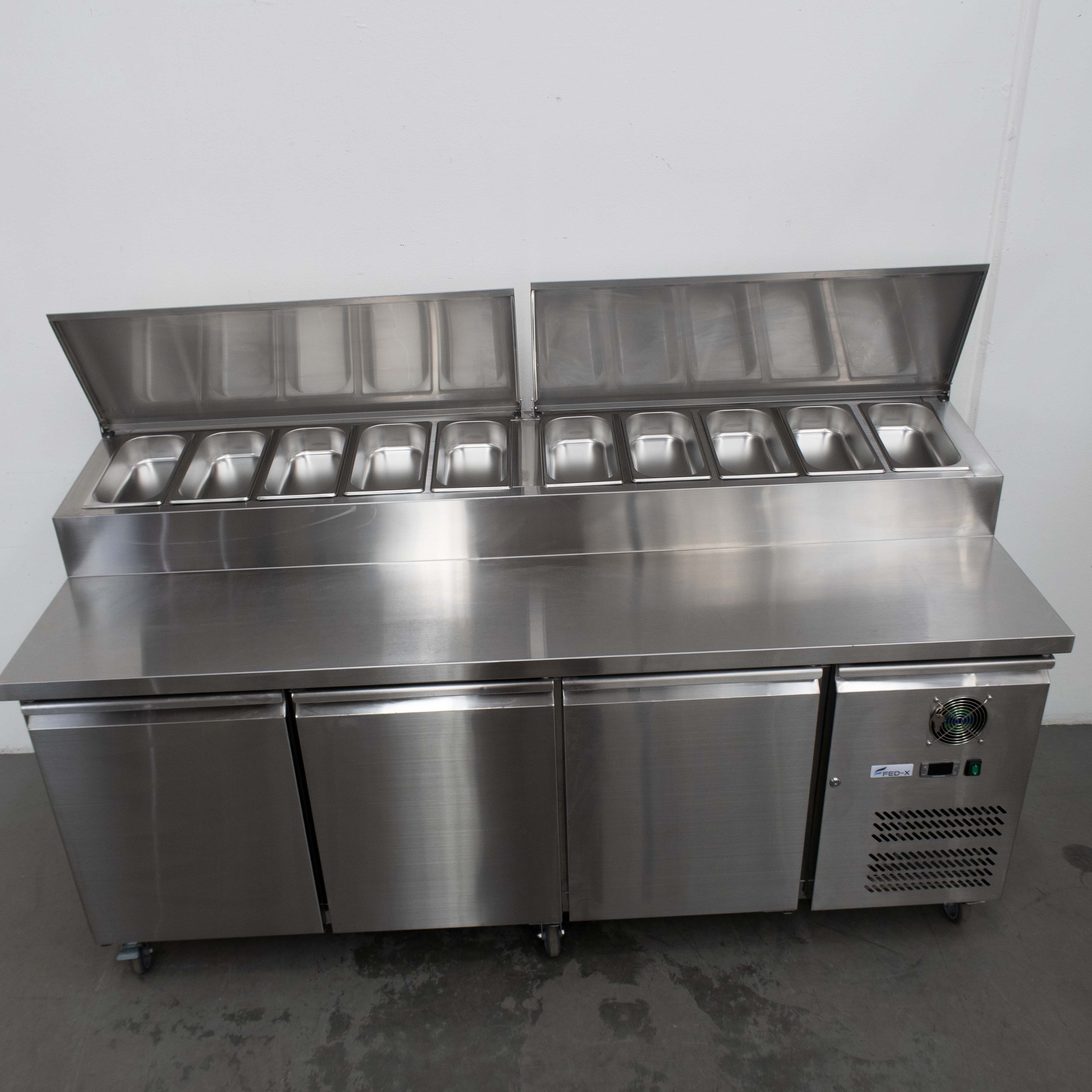 FED-X XSS8C20S3V Sandwich Prep Fridge - 920692
