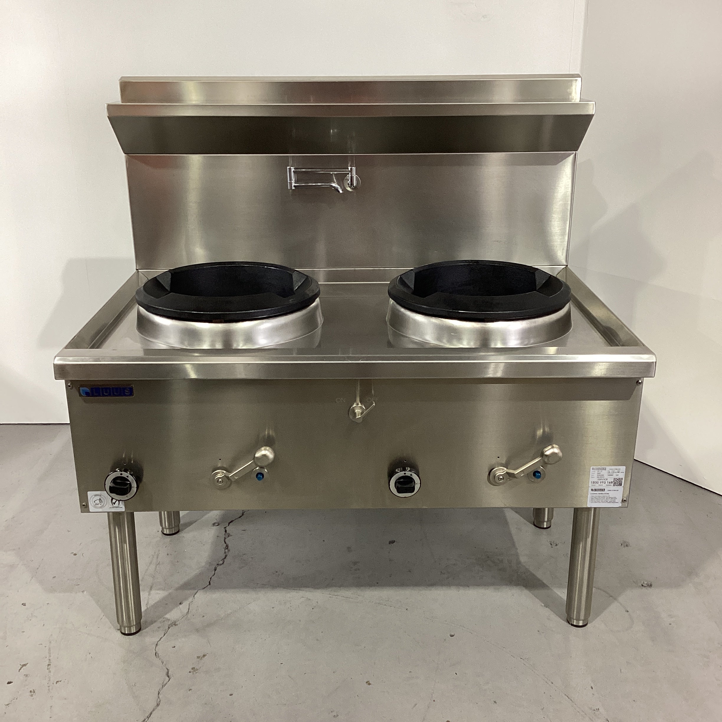 Luus WZ-2C 2 Hole Wok Table - 921772