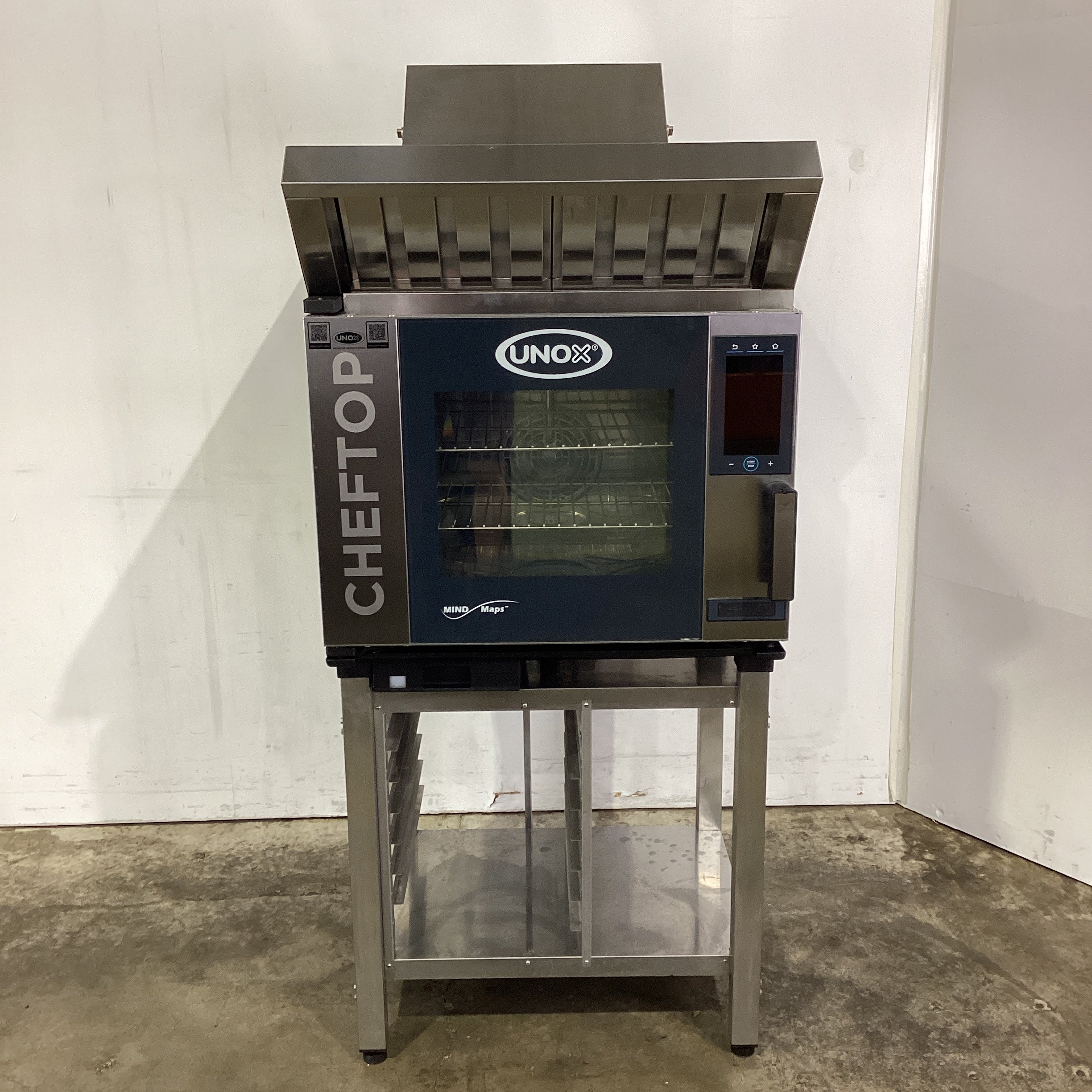 Unox CHEFTOP XEVC-0511-EPRM-MS Combi Oven with Exhaust Canopy - 928736