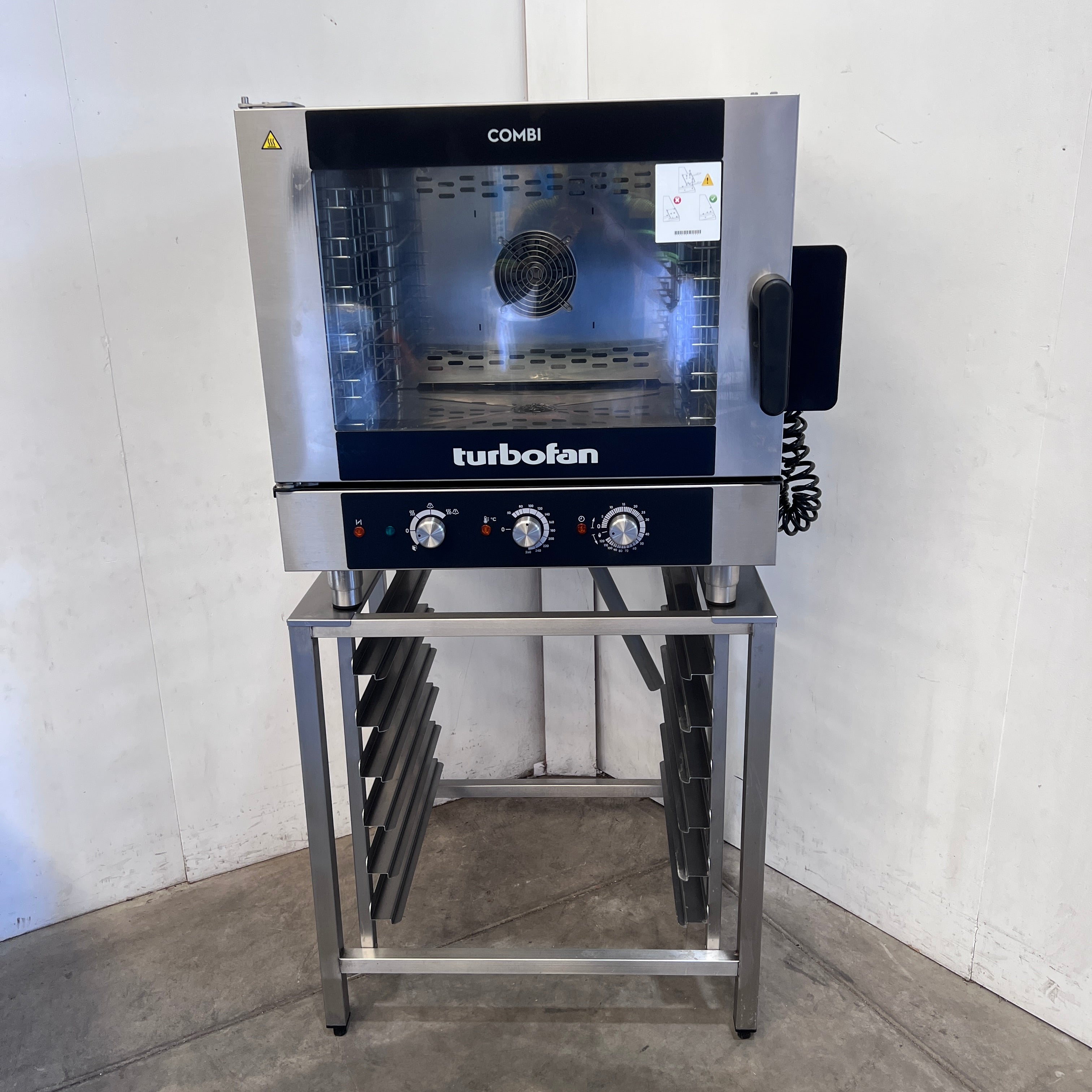 Turbofan EC40M5 Combi Oven + Stand - 931421