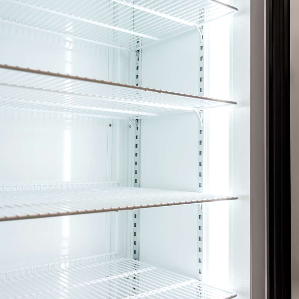 AG Equipment 420 Litre Single Door Upright Display Fridge - Glass Door CU420TNG