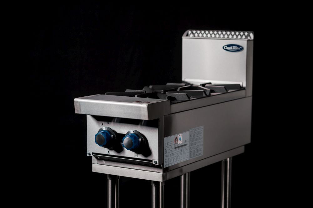 Cookrite 56Mj/h 2 Burner Cook Top LPG AT80G2B-F-LPG