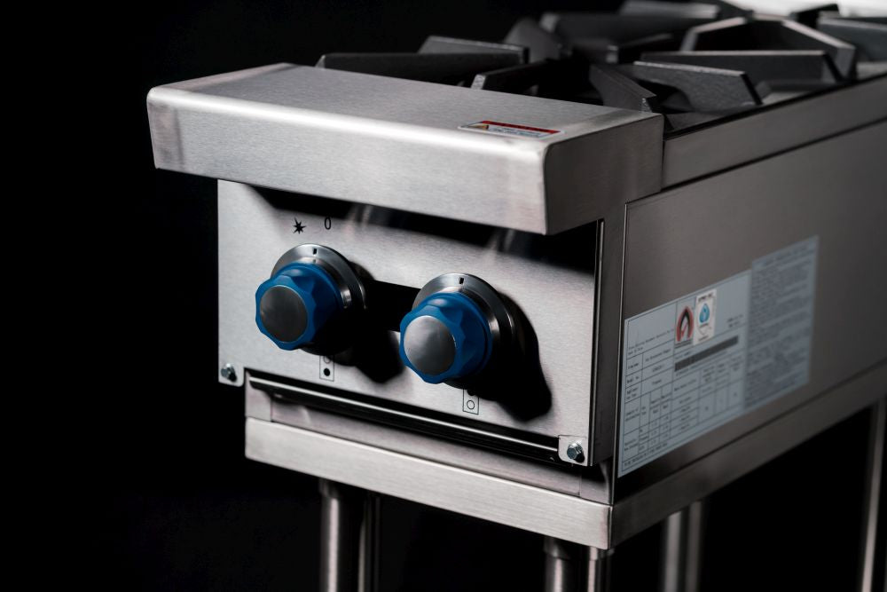 Cookrite 56Mj/h 2 Burner Cook Top NG AT80G2B-F-NG