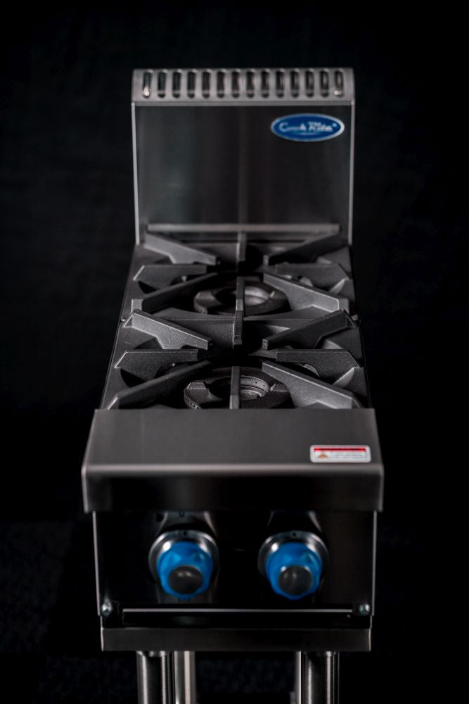 Cookrite 56Mj/h 2 Burner Cook Top LPG AT80G2B-F-LPG