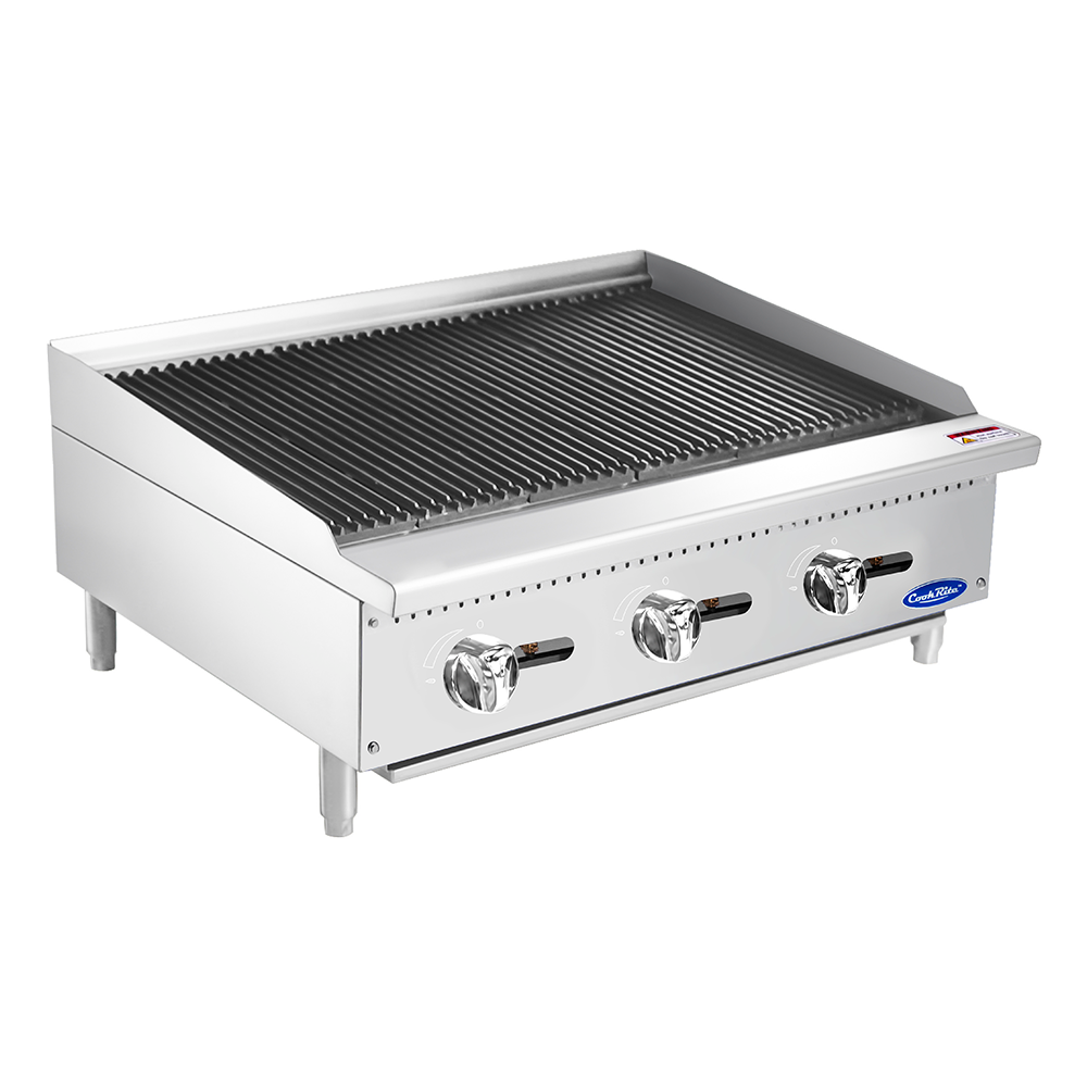 Cookrite 910mm LPG Char-Rock Broiler ATCB-36-LPG