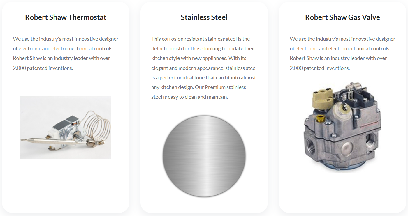 Cookrite 84Mj/h 3 Tubes Gas Deep Fryer NG ATFS-40-NG