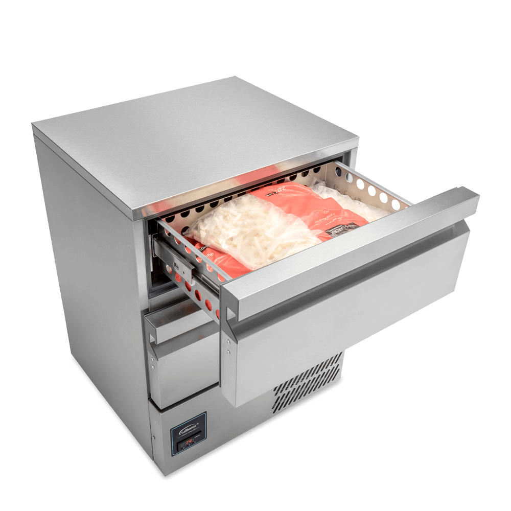 Williams Aztra Hydrocarbon - Two drawer stainless steel under counter fridge HAZ5UCSSDR2-HC