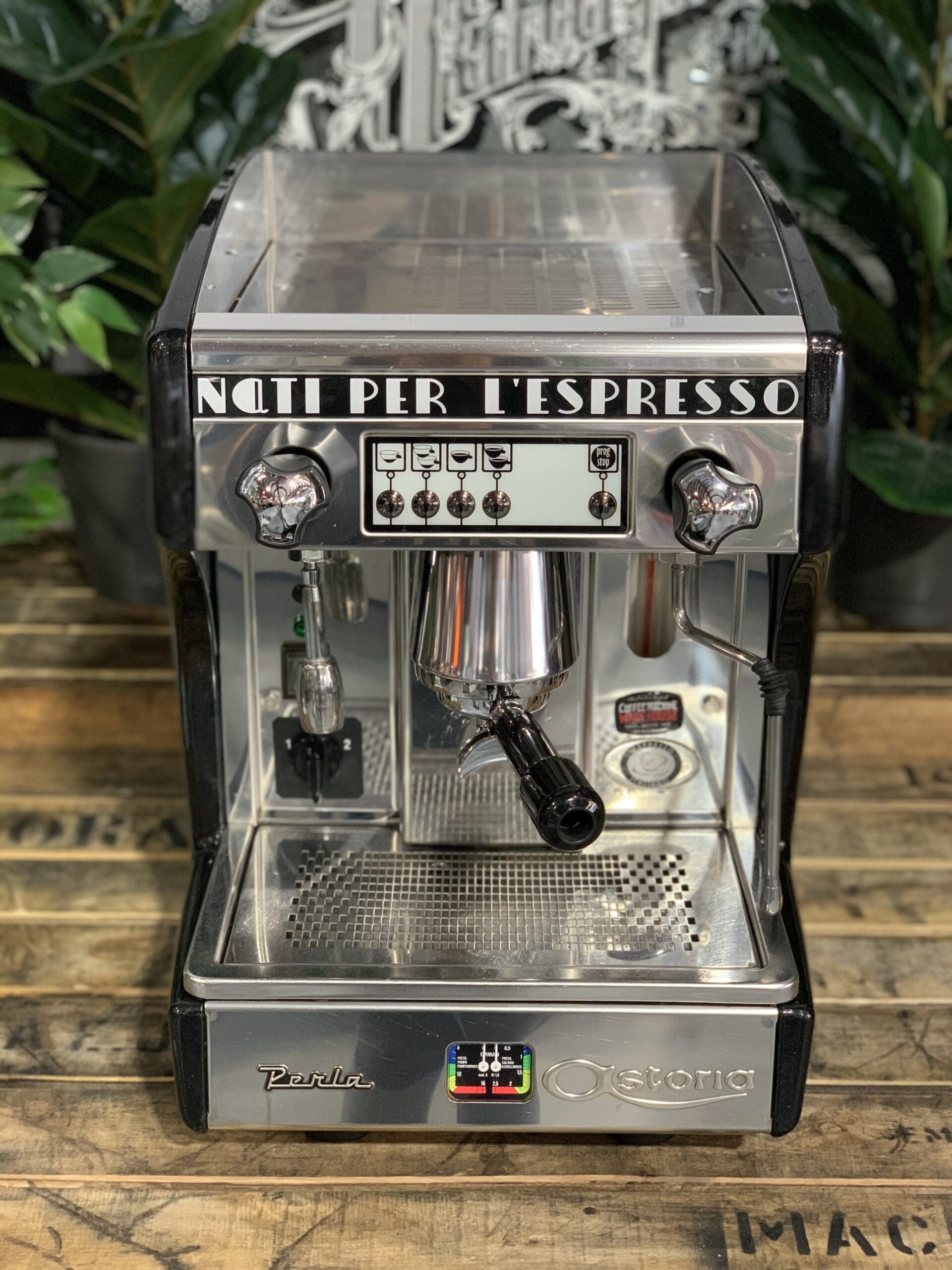 Astoria Perla - 1 Group Commercial Espresso Machine - Black