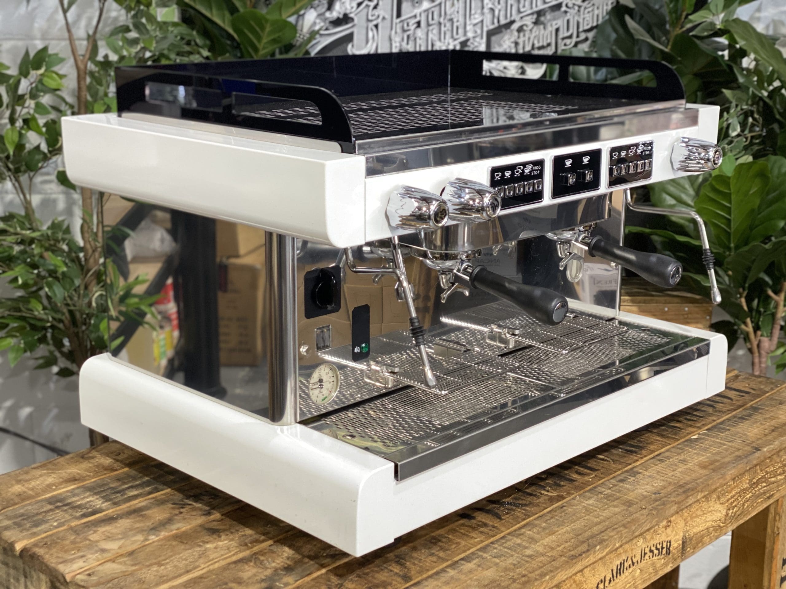 Astoria Pratic Avant 2 Group White Espresso Coffee Machine - 30794