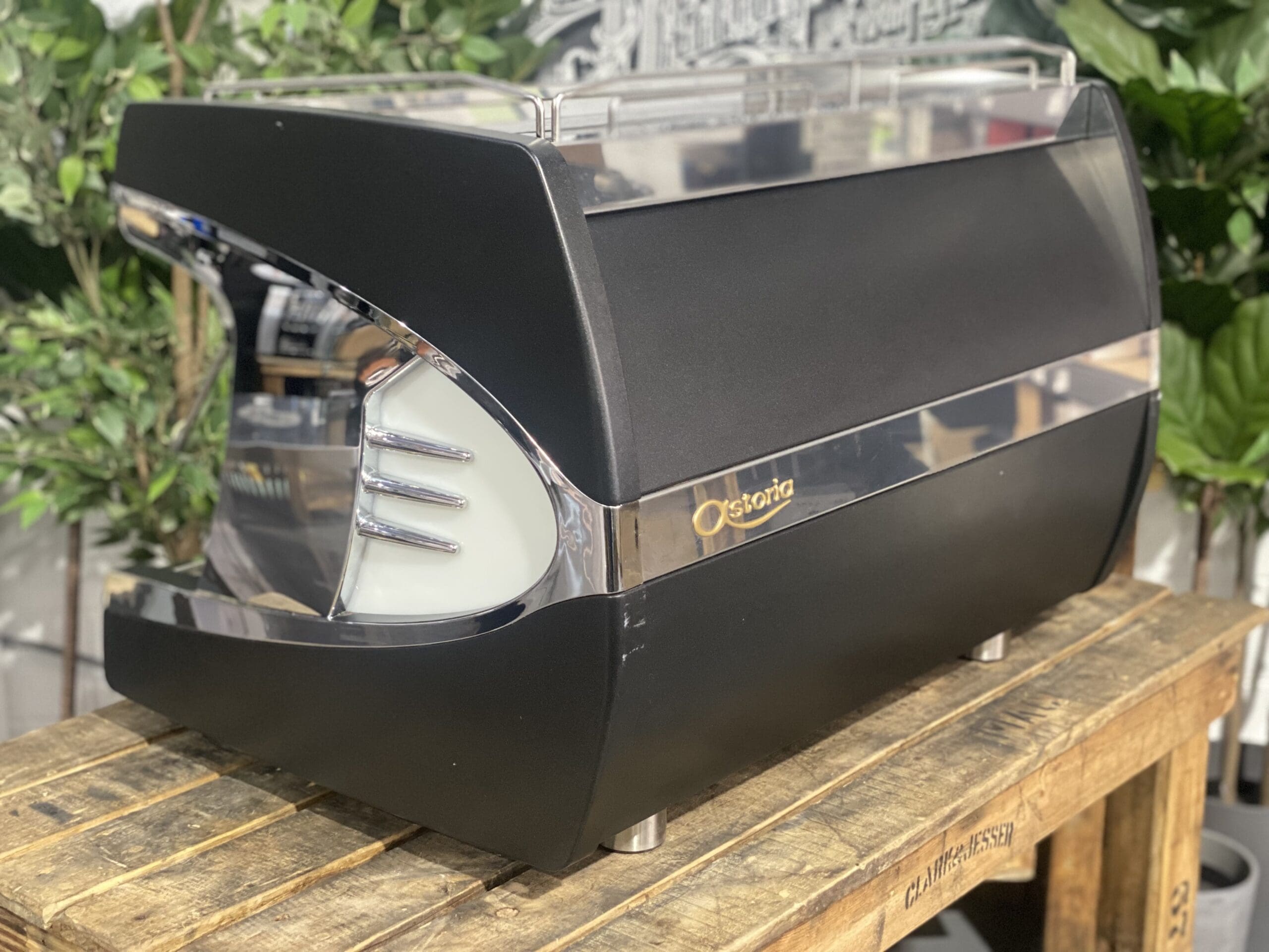 Astoria Sabrina 2 Group Black Espresso Coffee Machine - 15909