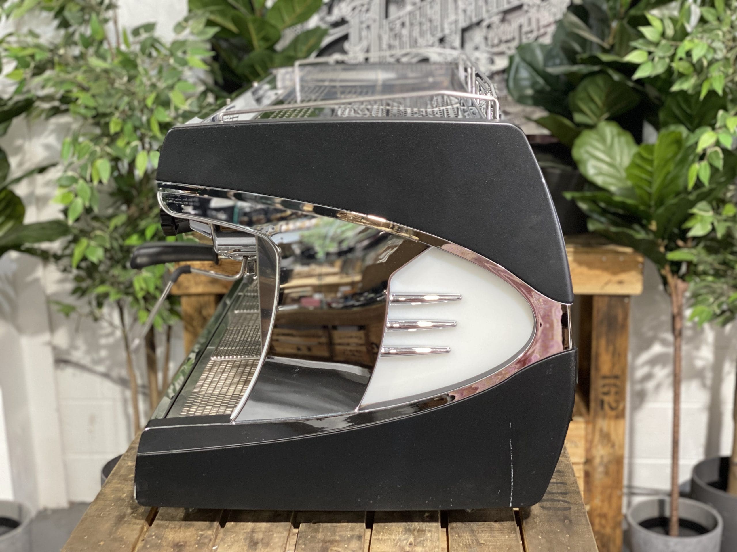 Astoria Sabrina 3 Group Black Espresso Coffee Machine - 31269