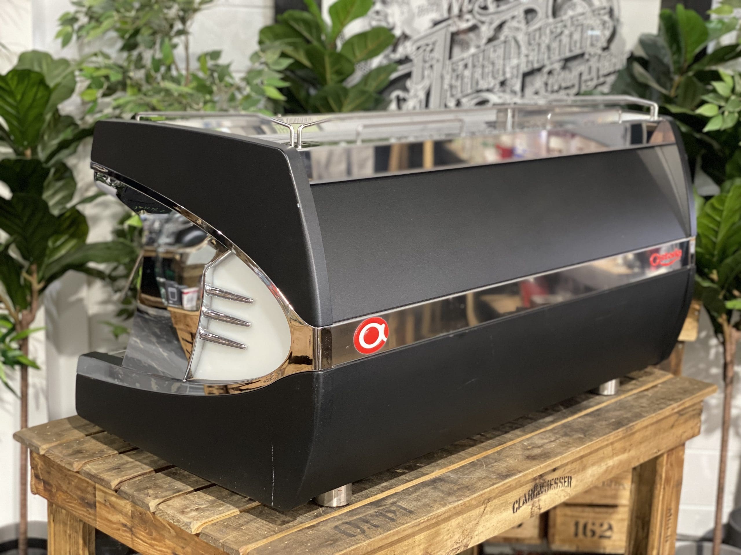 Astoria Sabrina 3 Group Black Espresso Coffee Machine - 31269