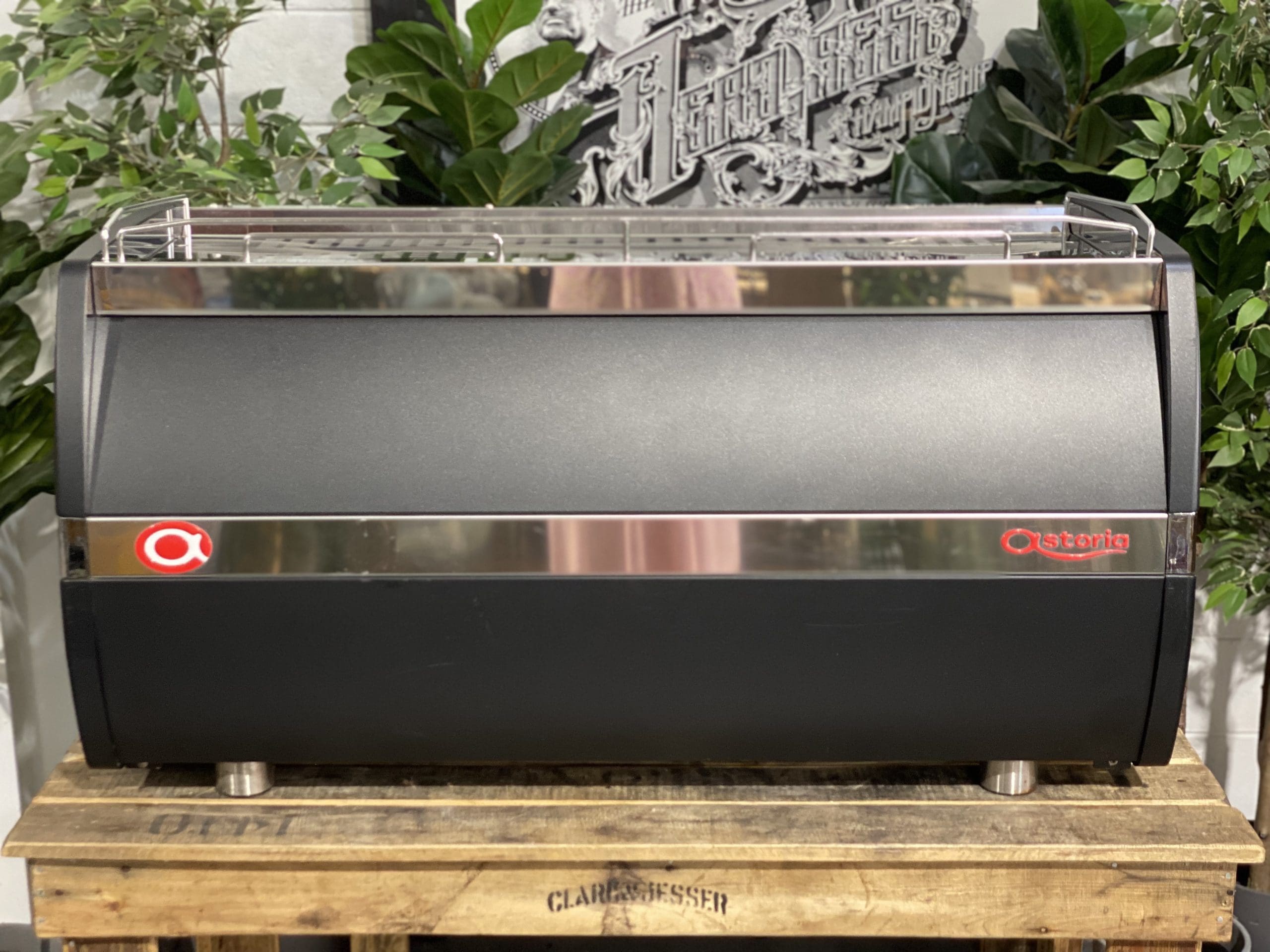 Astoria Sabrina 3 Group Black Espresso Coffee Machine - 31269