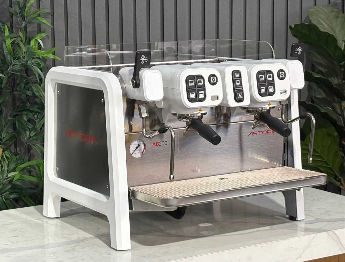 Astoria AB200 Compact - - 2 Group Commercial Espresso Machine - Commercial - White