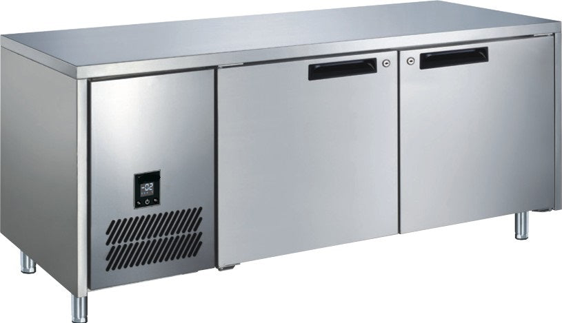 Glacian 2 Door Slimline Fridge 660 Deep Stainless Steel Doors - BCS61420
