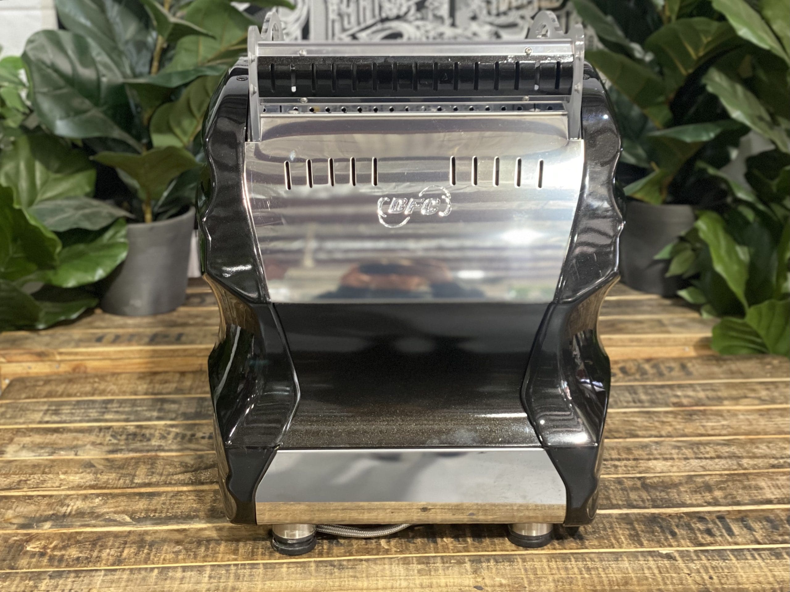 BFC Lira 1 Group Black Espresso Coffee Machine - 35809